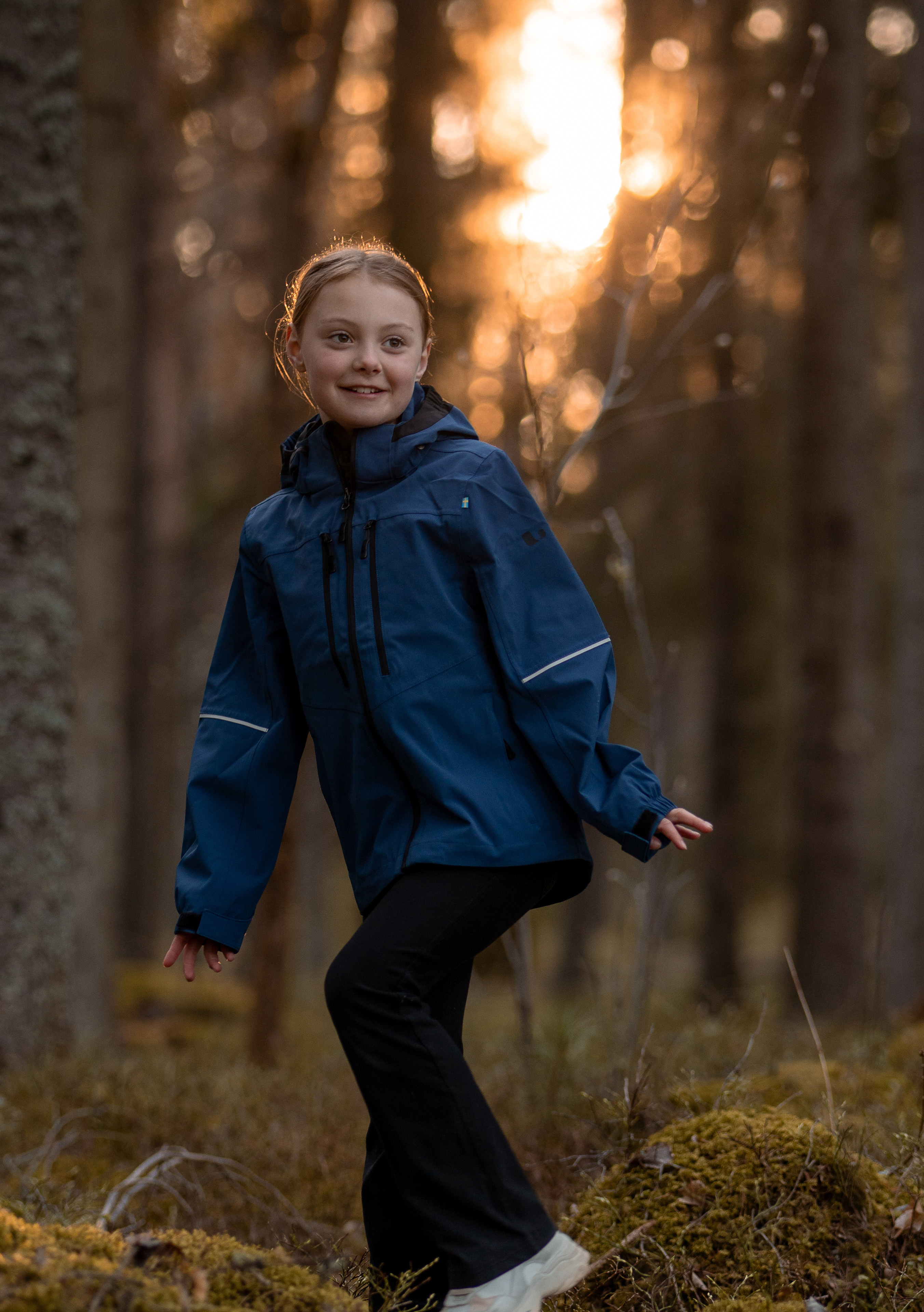 Lindberg Drammen Outdoorjacke, Blau, 170