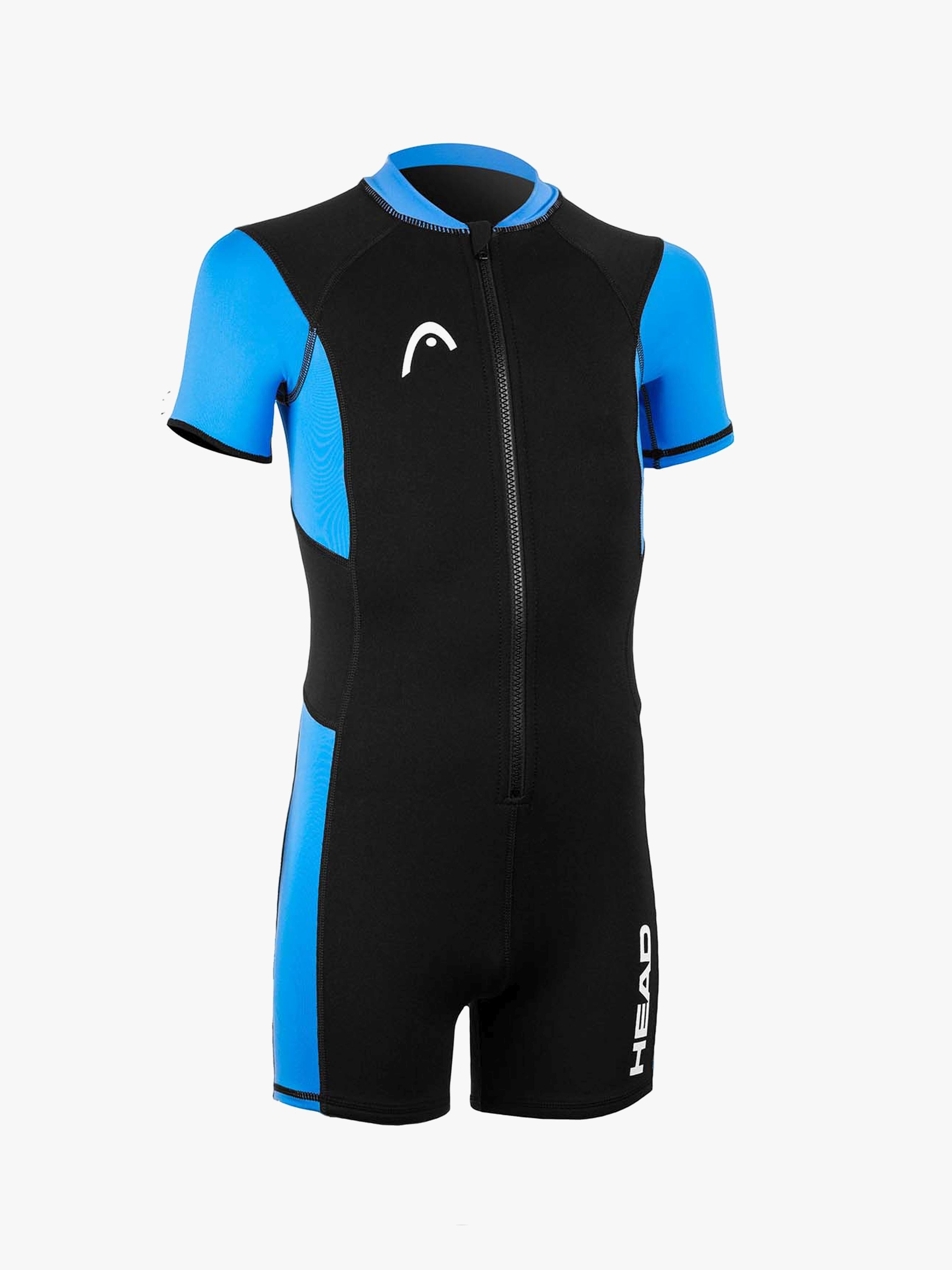 Head Neoprenanzug Light Shorty Junior M, Schwarz/Hellblau
