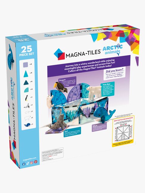 MAGNA-TILES Arctic Animals Bausatz 25 Teile