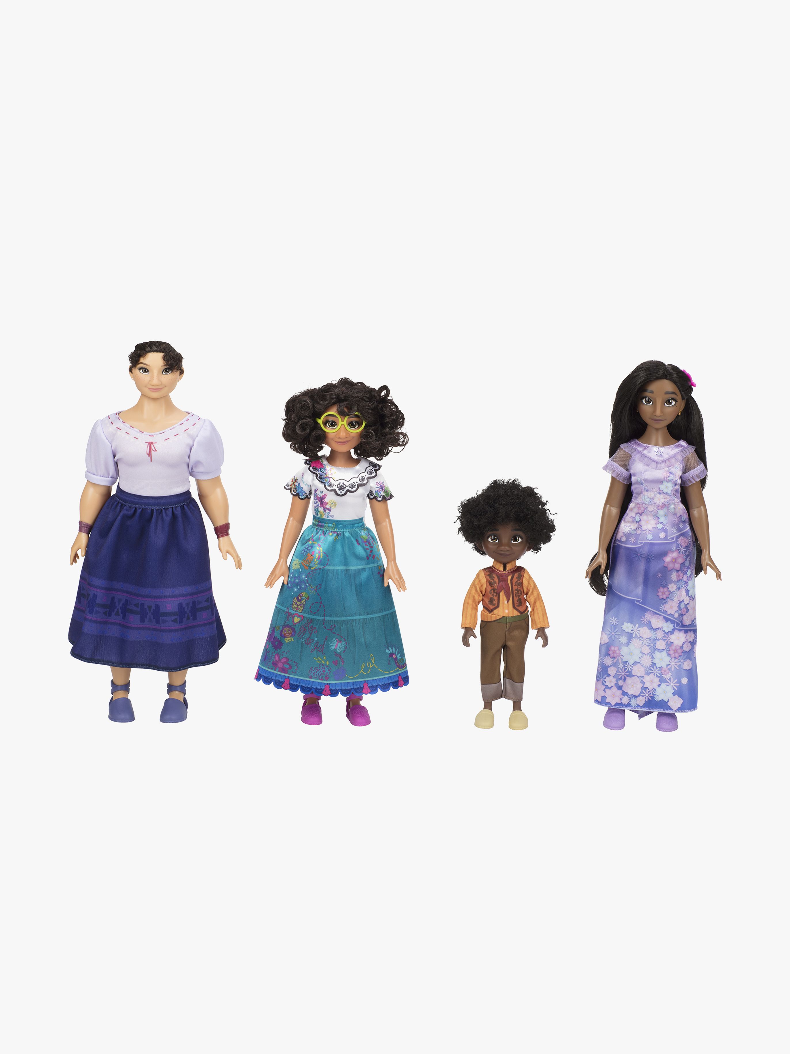 Disney Encanto Madrigal 4er-Pack Modepuppe Geschenkset