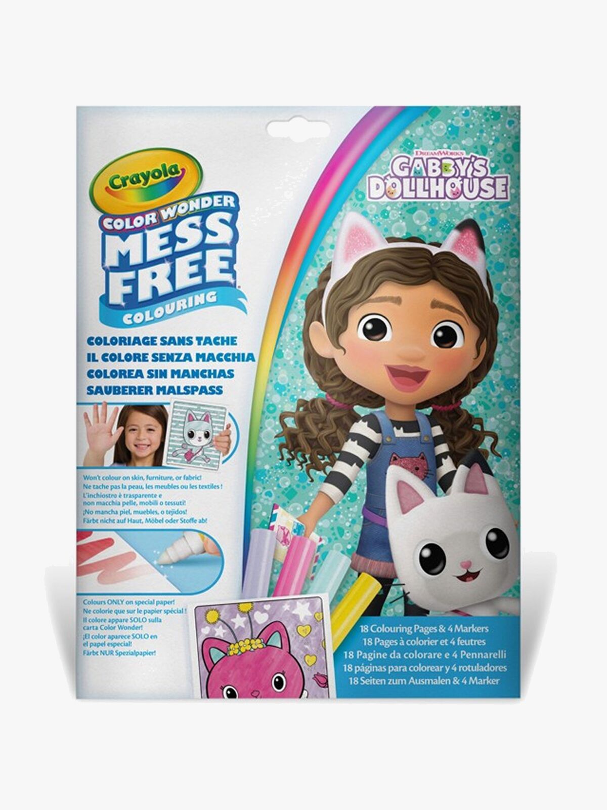 Gabby's Dollhouse Color Wonder Malset