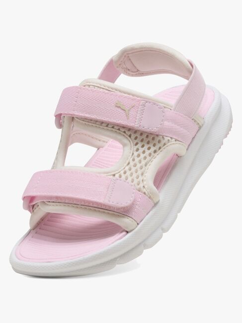 Puma Evolve Sandalen, Alpine Snow/Pink