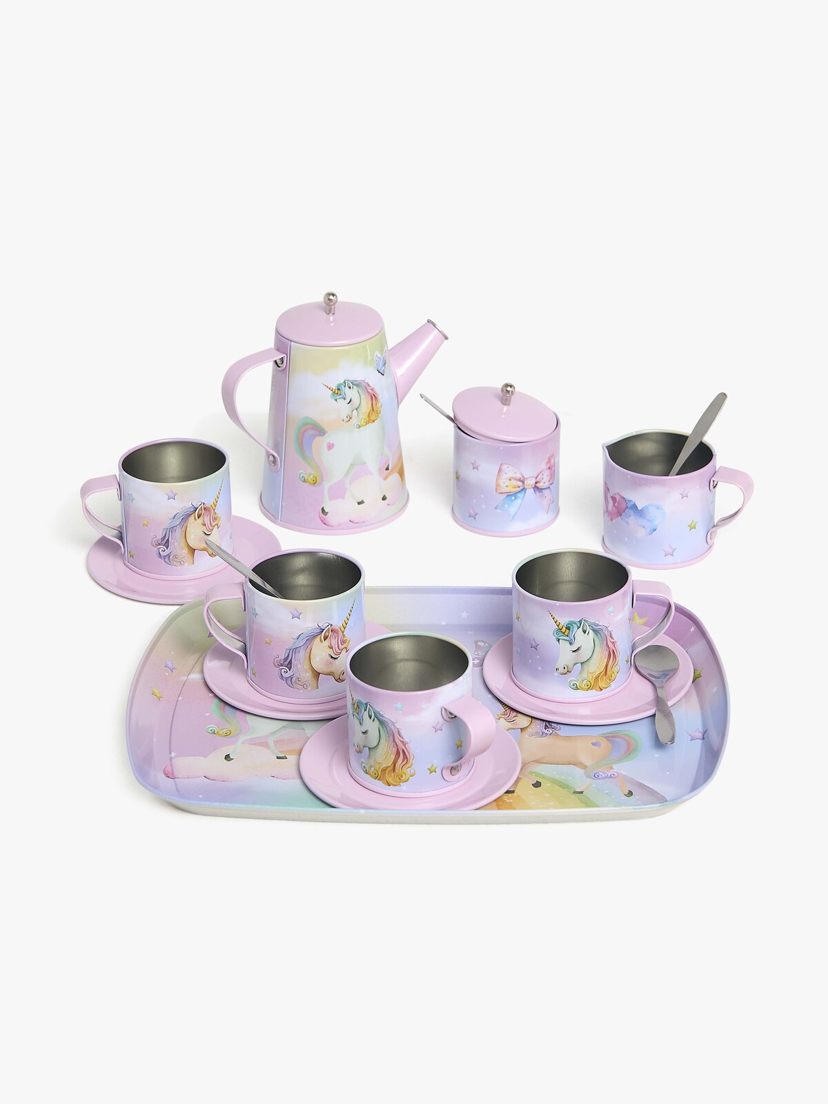 Cloudberry Castle Einhorn Teegeschirr 18 Teile