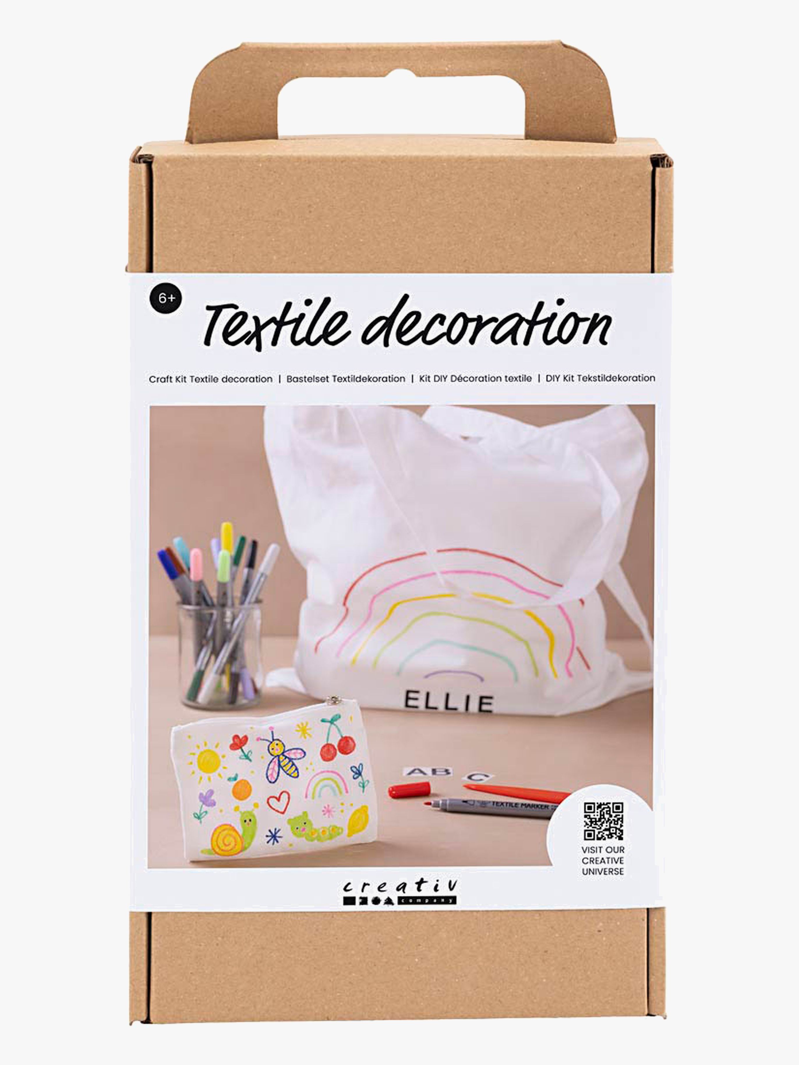 CreativCompany DIY Textiles Dekorationsset