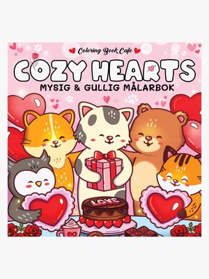 Legind A/S Cozy Hearts Malbuch