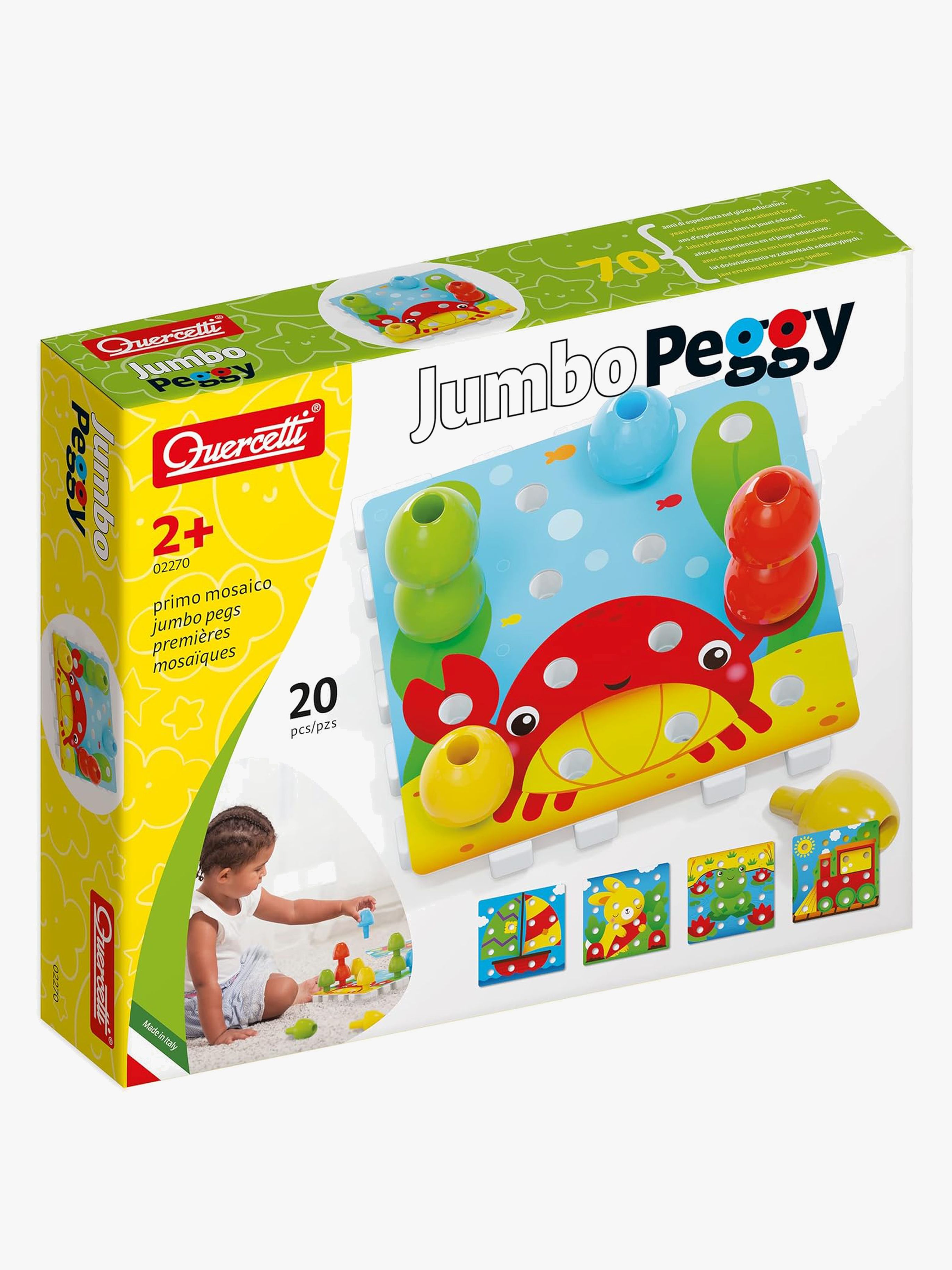 Pegart Jumbo Peggy Stapelspielzeug, Babyspielzeug