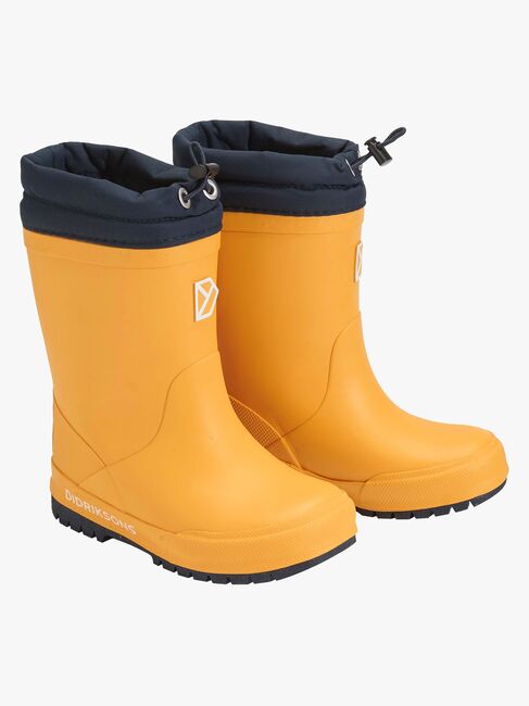 Didriksons Slush Gefütterte Gummistiefel, Oat Yellow