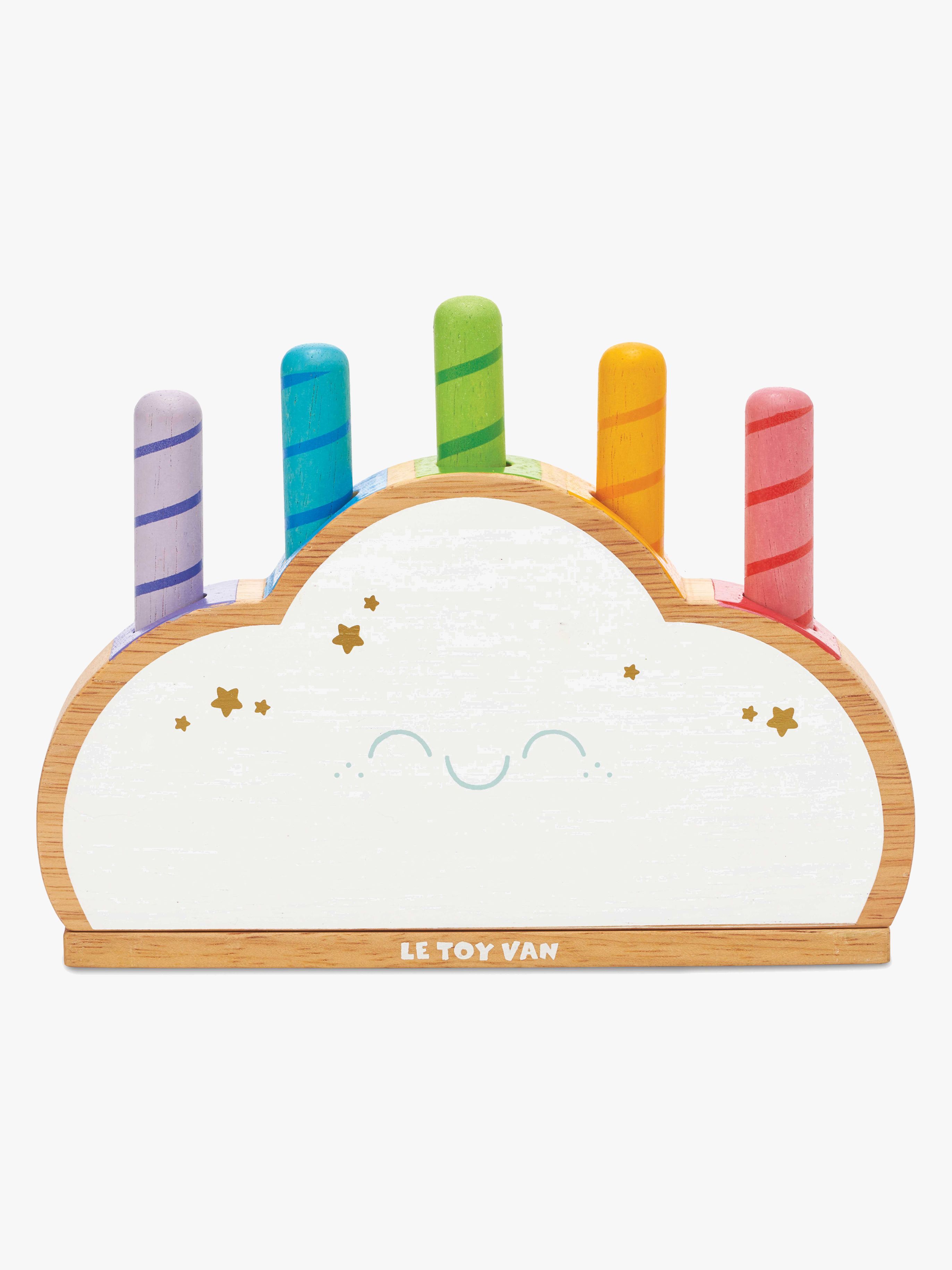 Le Toy Van Rainbow Cloud  Pop-up Aktivitätsspielzeug, Babyspielzeug