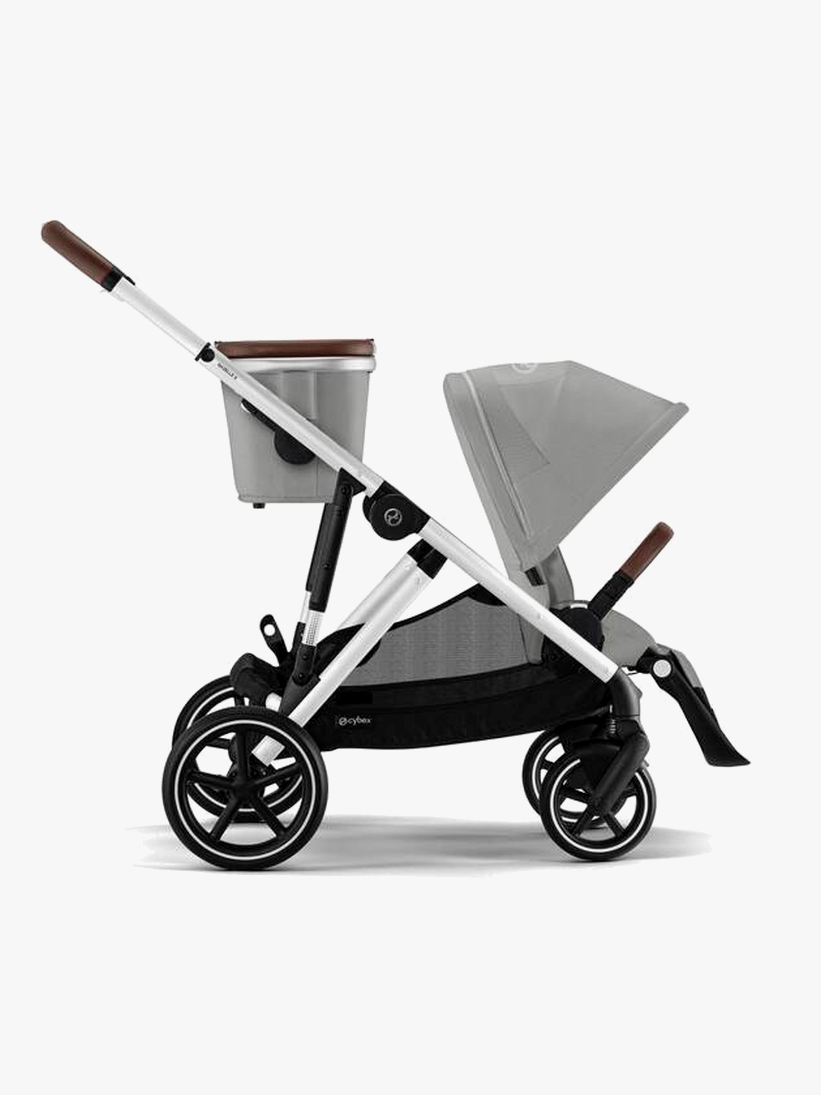 Cybex GAZELLE S Kinderwagen, Stone Grey/Silver