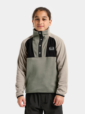 Didriksons Yokto Fleece-Pullover, Wilted Leaf