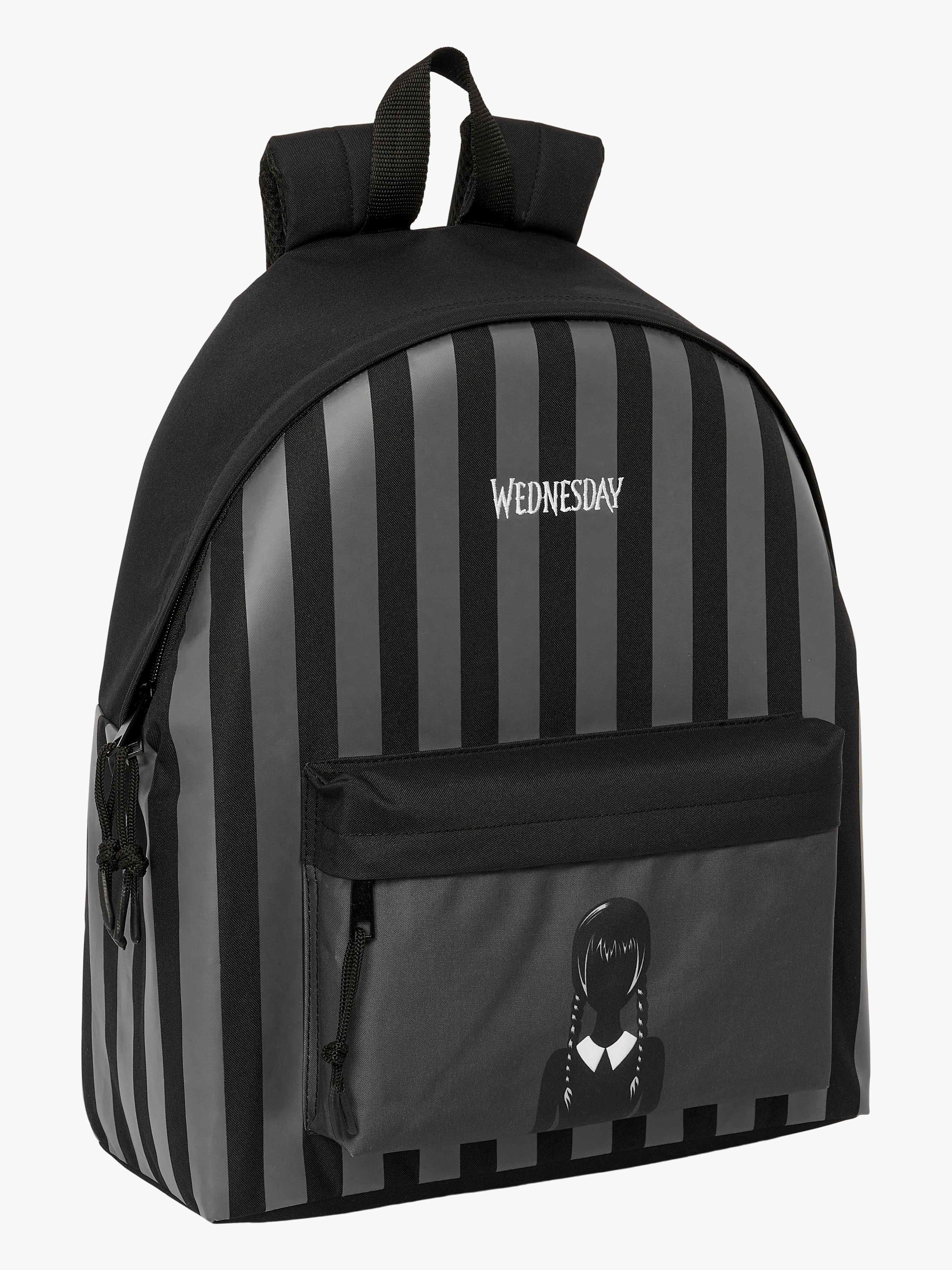 Wednesday Kinder Rucksack 20L, Schwarz