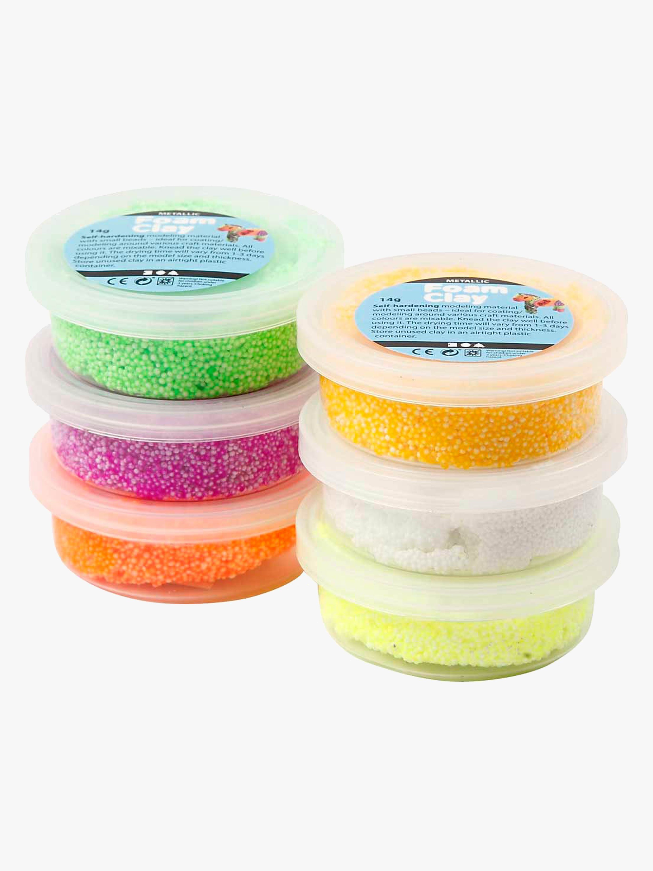 Foam Clay Spring Modelliermasse 6er-Pack