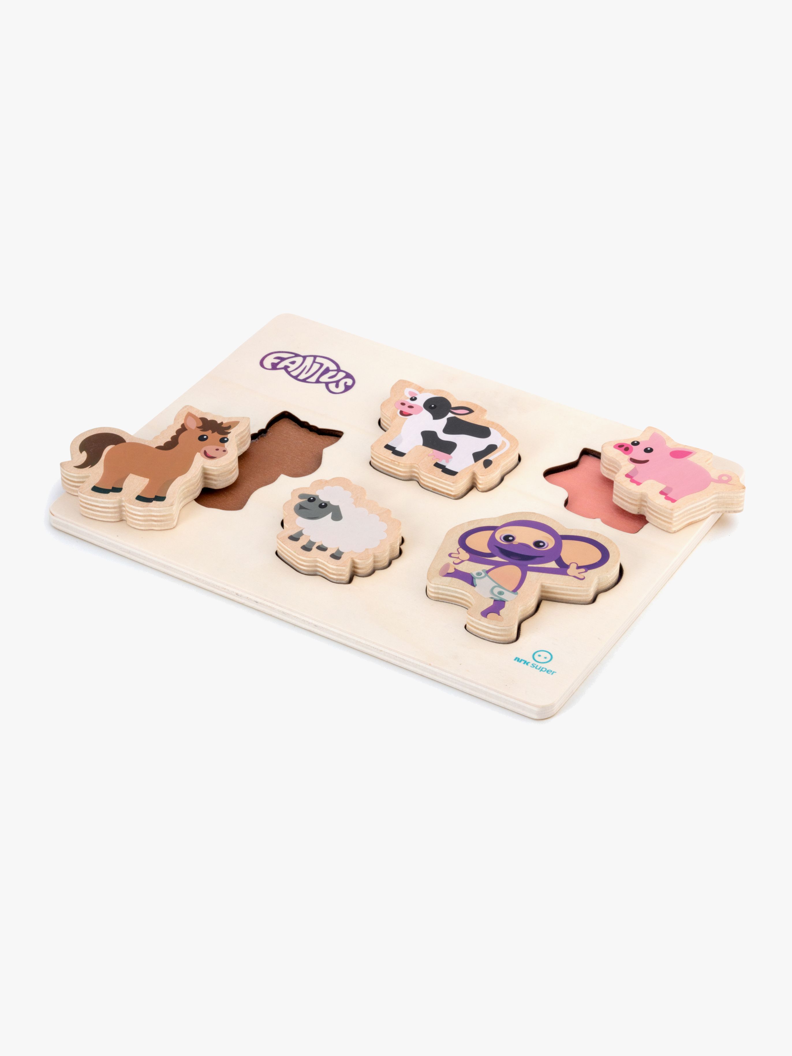Fantus Holzpuzzle Tier 5 Teile