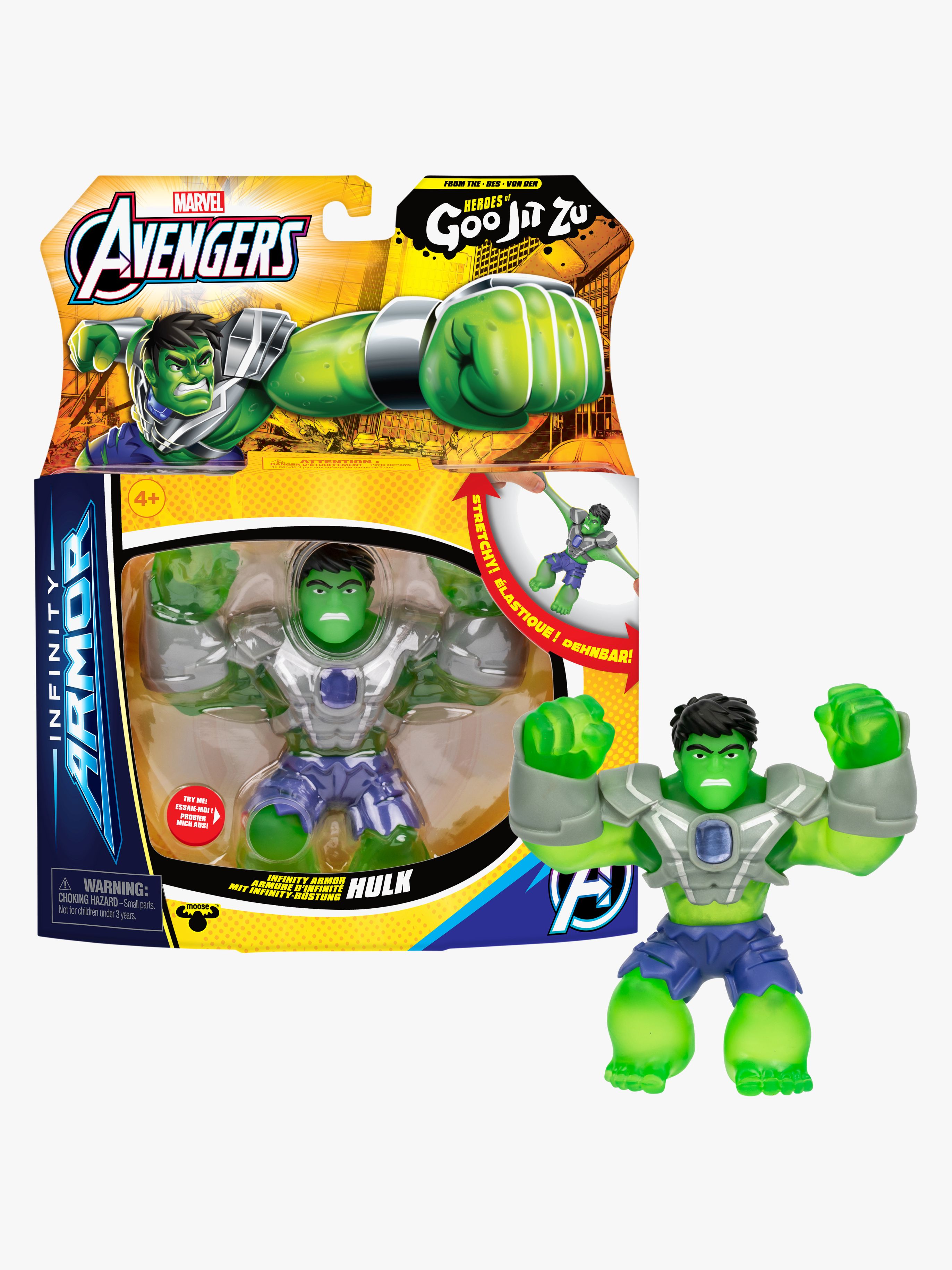 Goo Jit Zu Marvel Actionfigur Der Unglaubliche Hulk