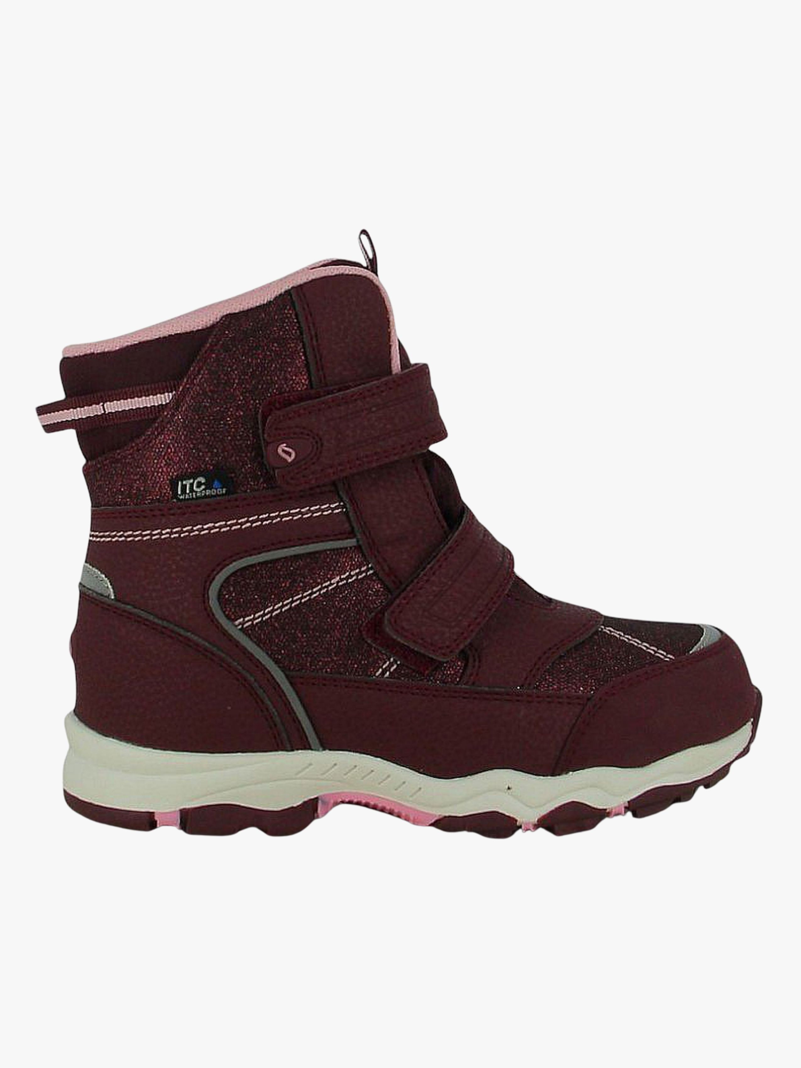 Leaf Siljan Winterstiefel, Burgundy/Pink, 23