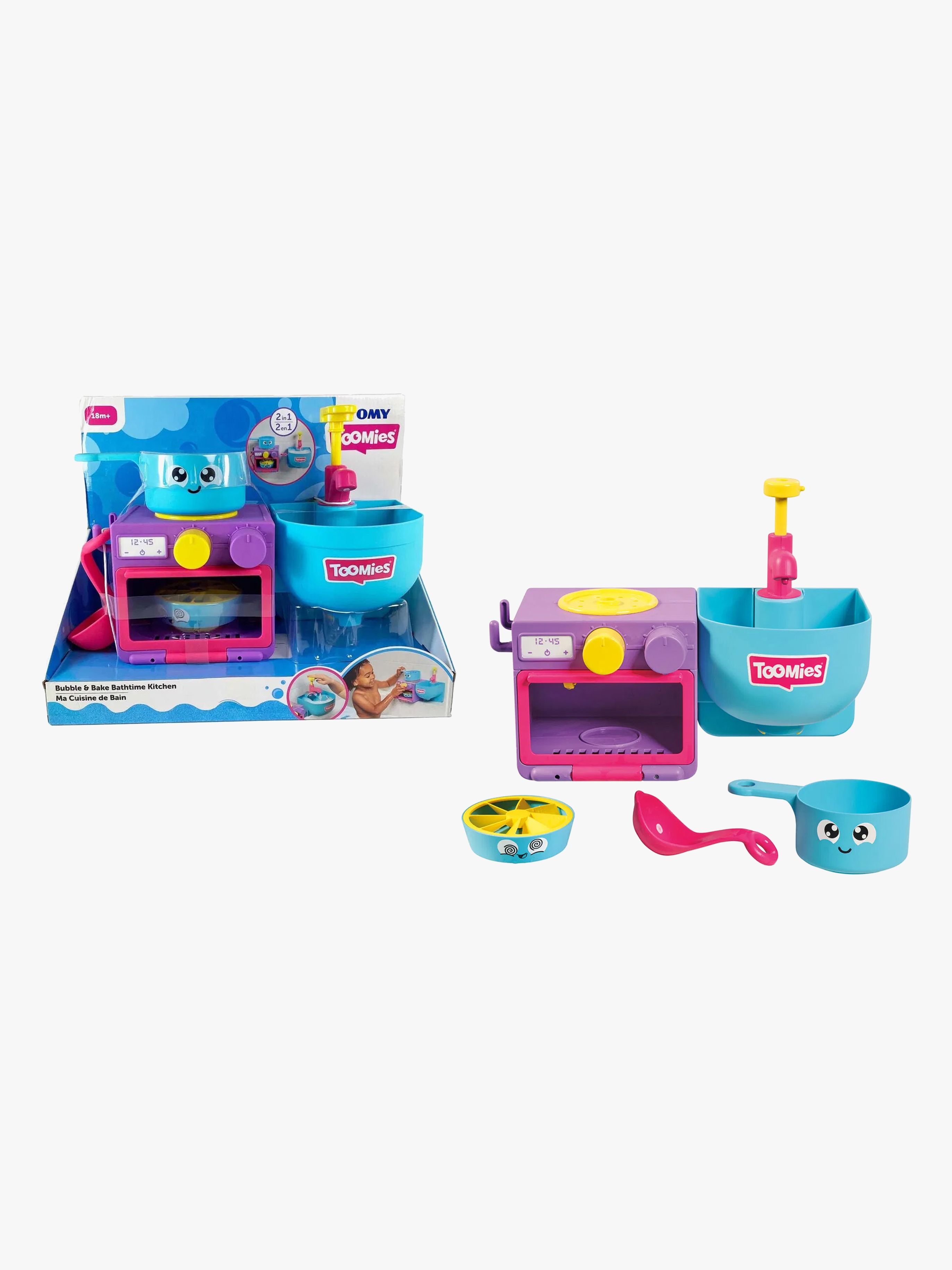 Toomies Bubble &  Bake Bathtime Kitchen 2-in-1 Badespielzeug