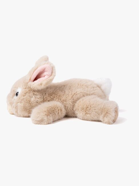 Teddykompaniet Plüschspielzeug Liegendes Kaninchen 28 cm, Beige