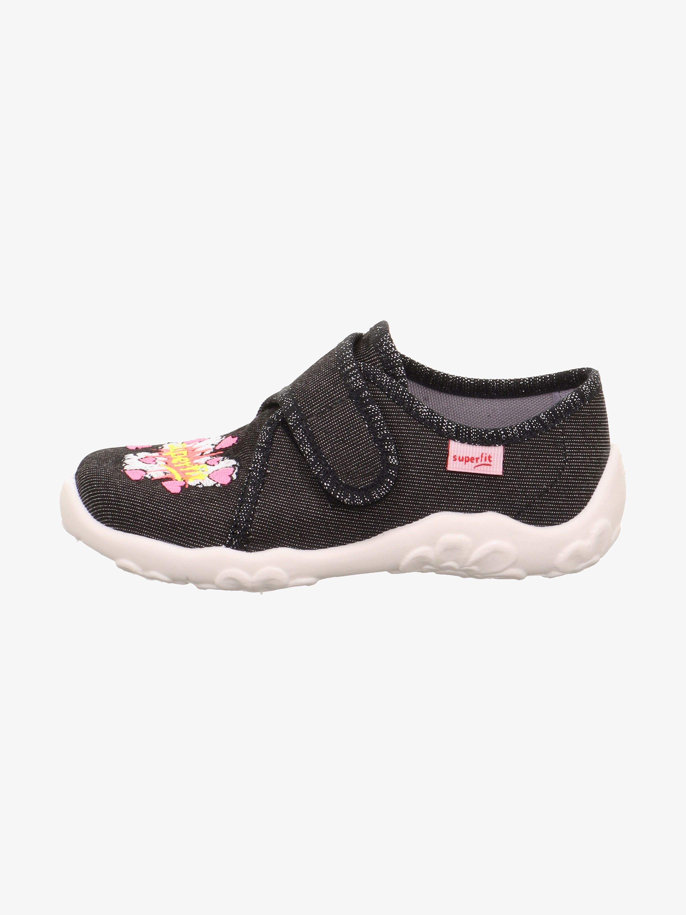 Superfit Bonny Hausschuhe, Schwarz, 23