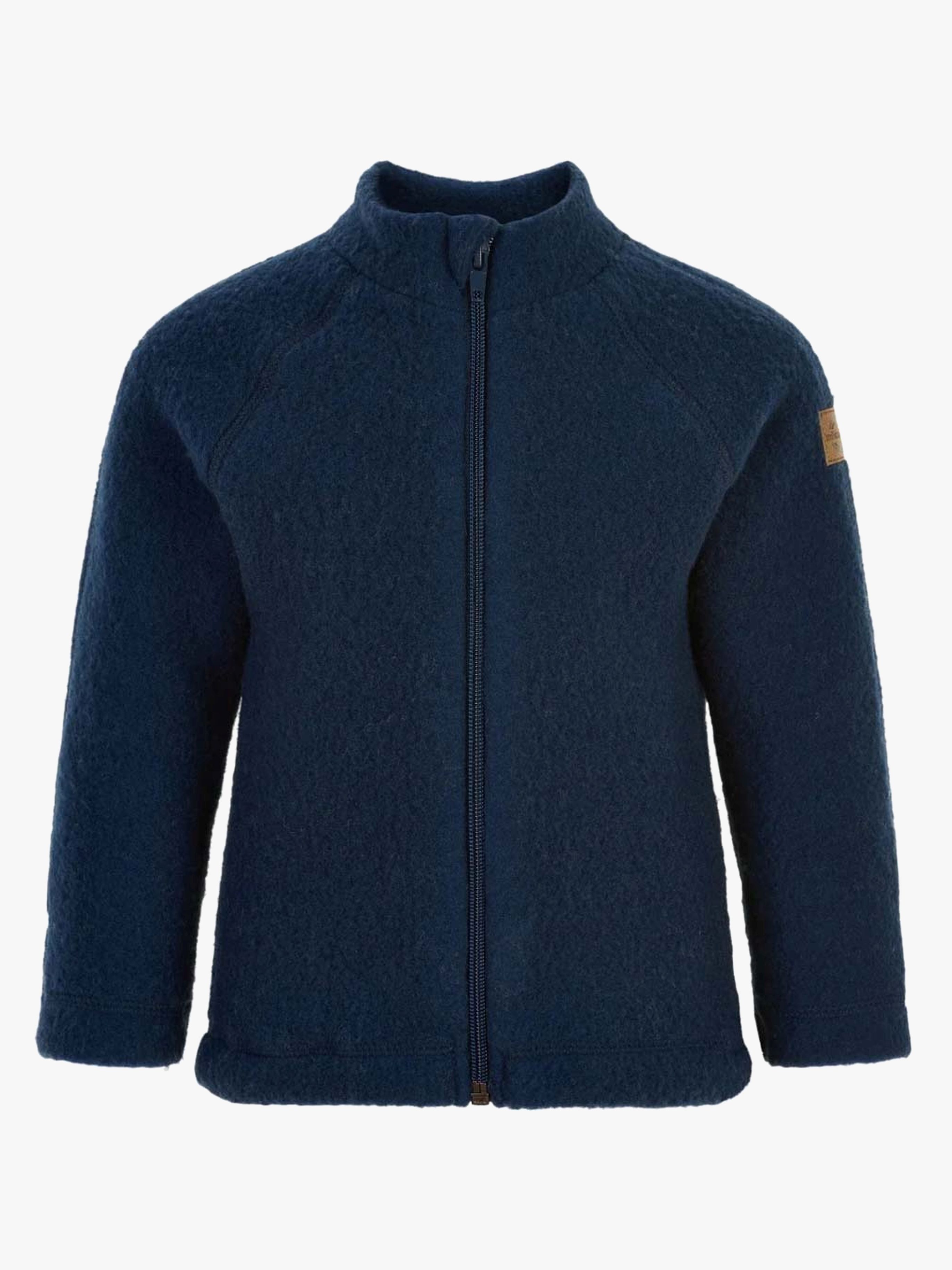 Mikk-Line Wollfilz-Jacke Baby, Blue Nights, 80