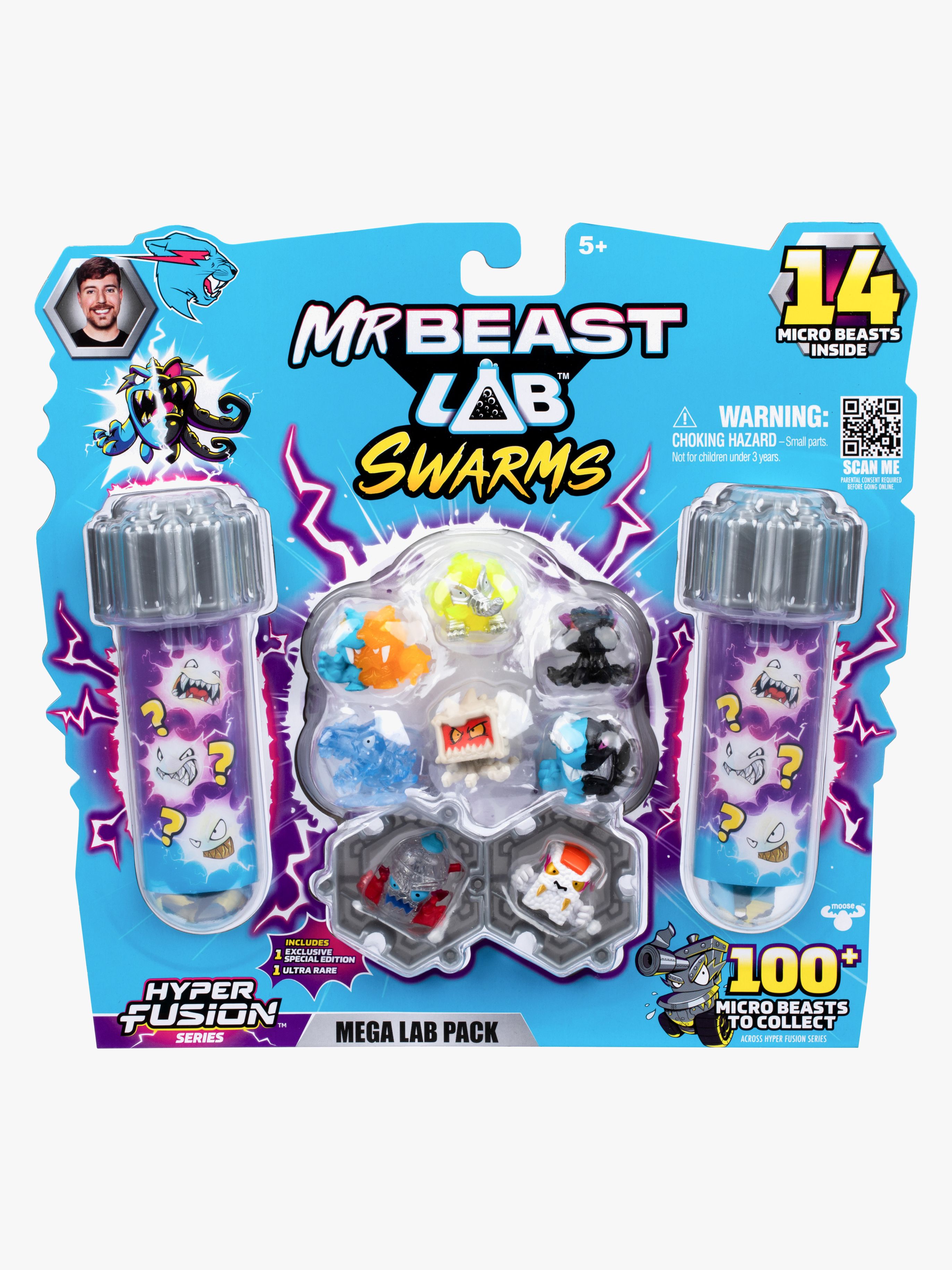 Beast Lab Swarms Sammelfiguren Hyper Fusion 14er-Pack