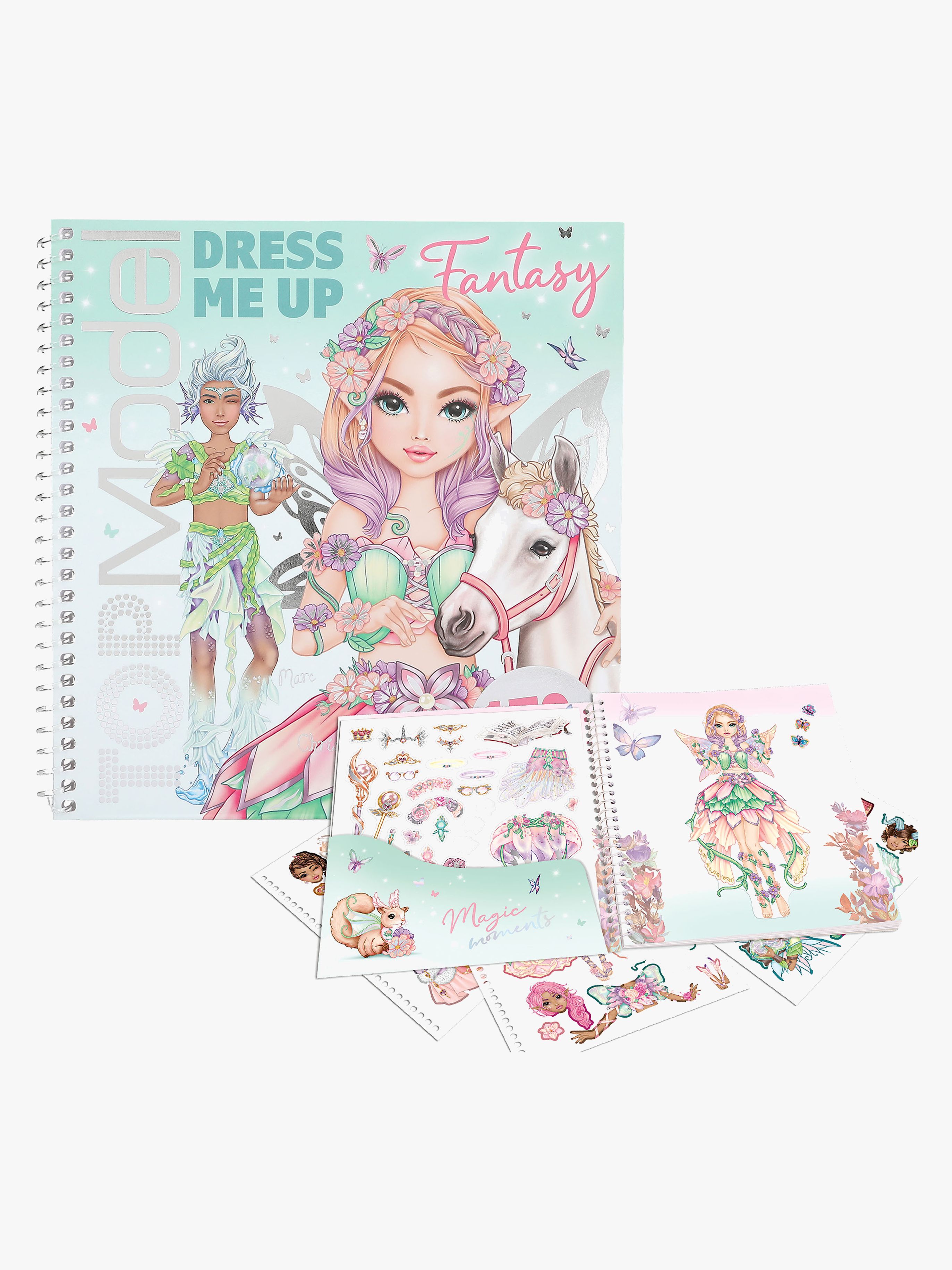 TOPModel Dress Me Up Stickerbuch Fantasy