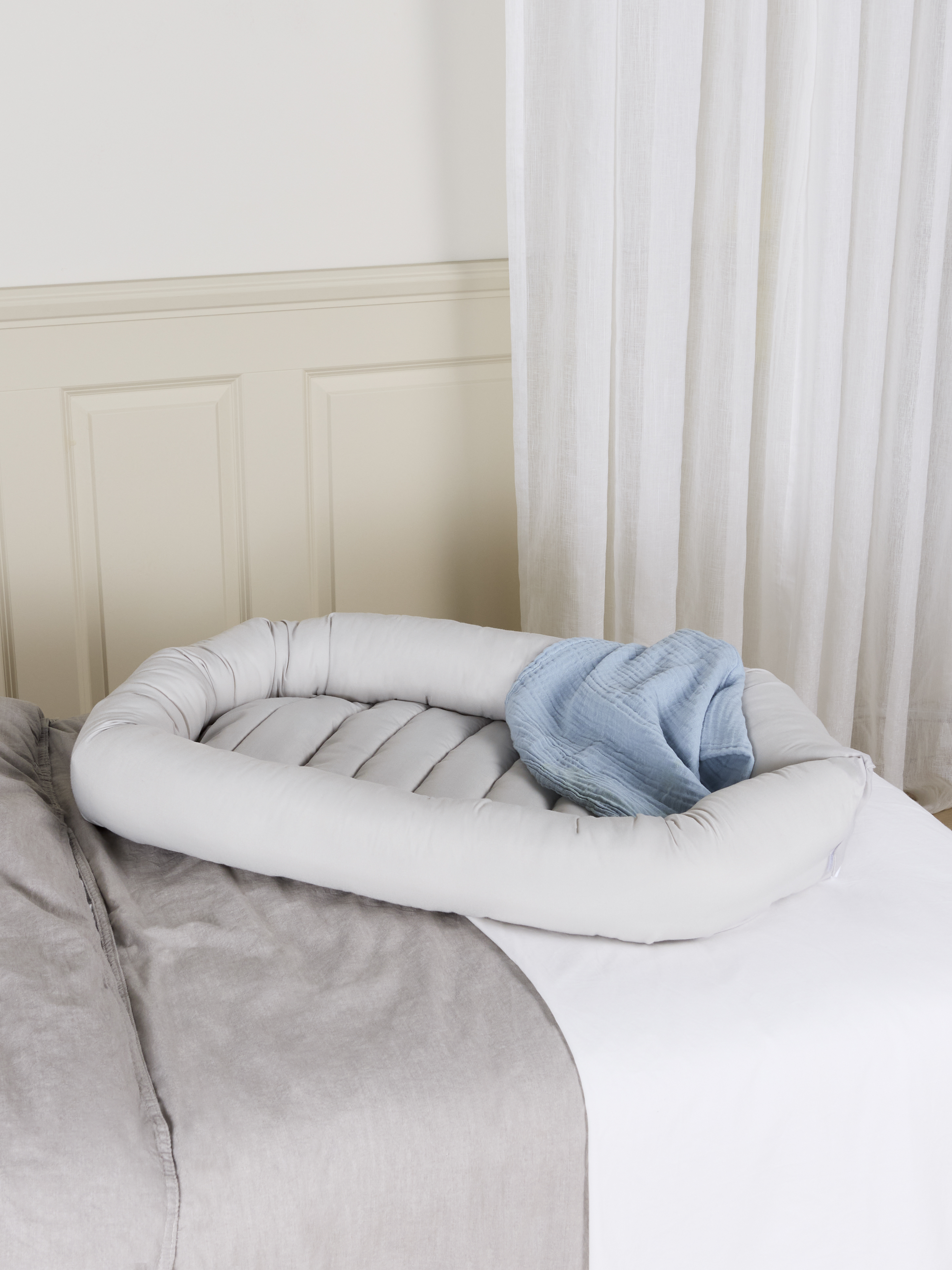 Alice & Fox ADA Babynest, Grau