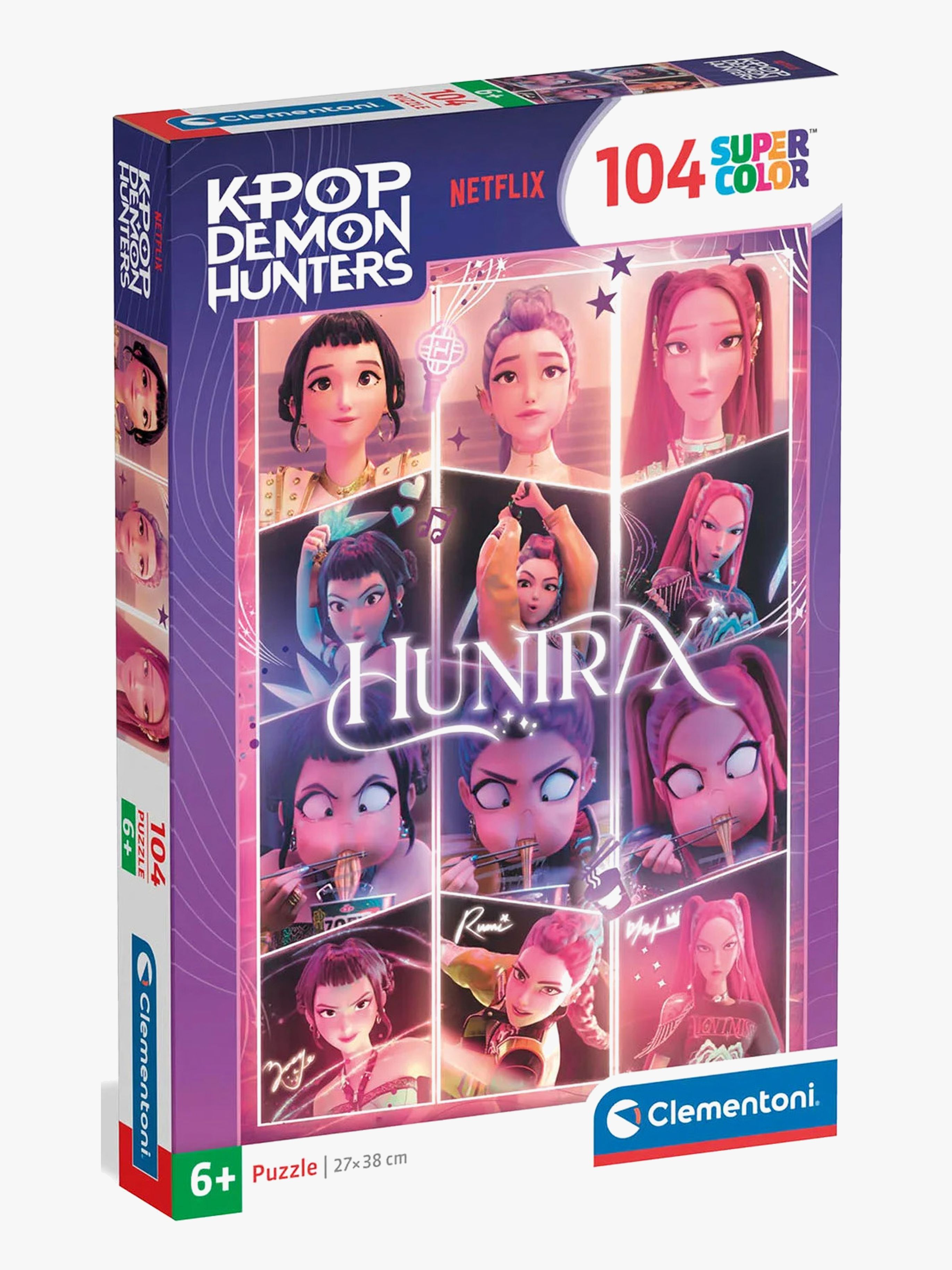 Clementoni K-Pop Demon Hunters Puzzle 104 Teile