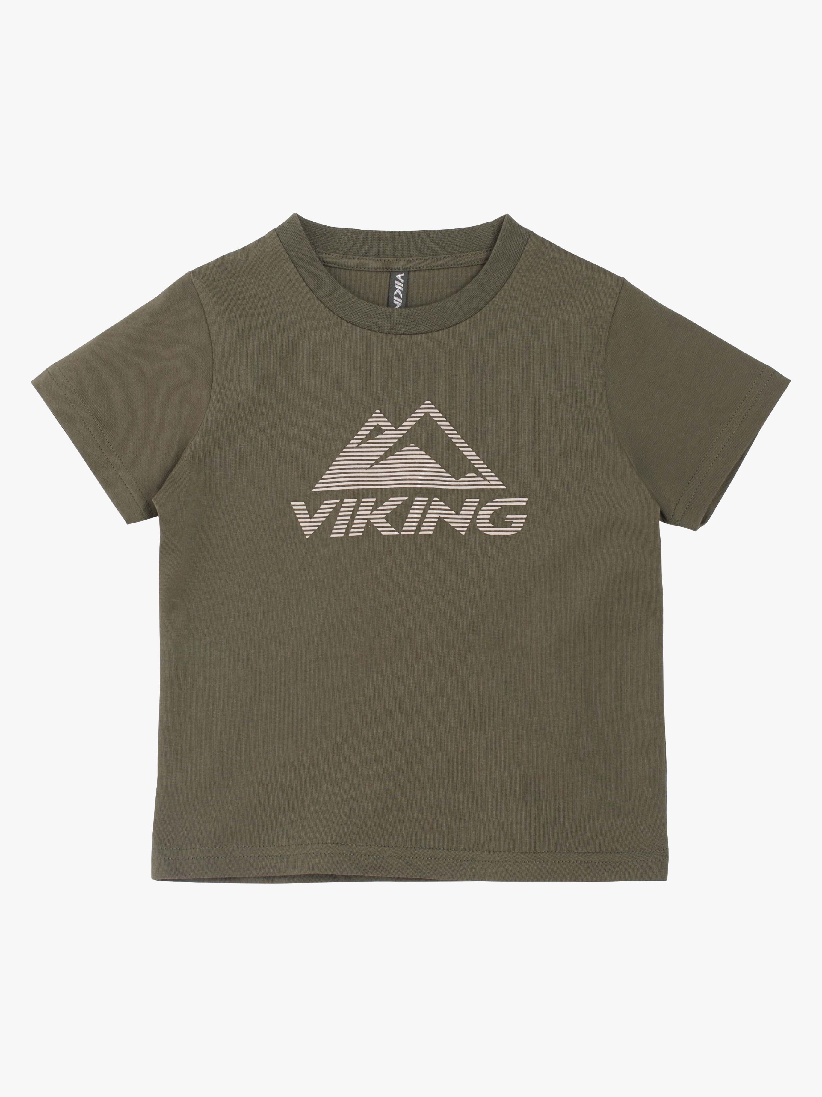 Viking Funtime T-Shirt, Olive, 110
