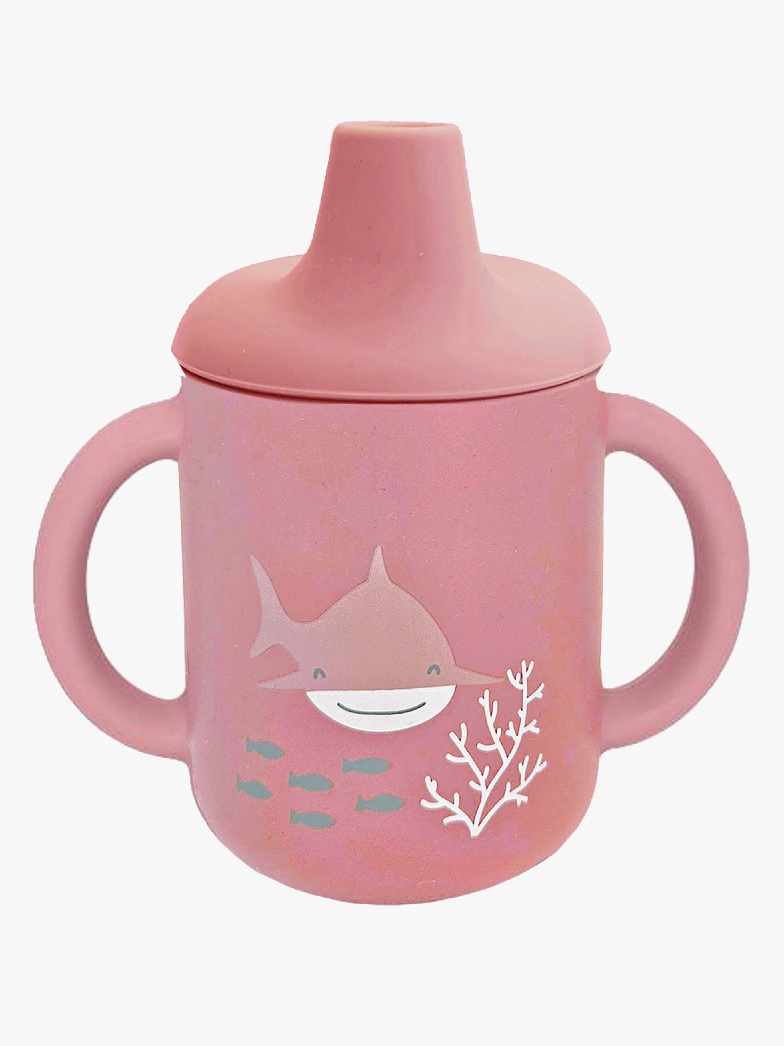 Schnabeltasse Silikon, Dusty Rose Ocean