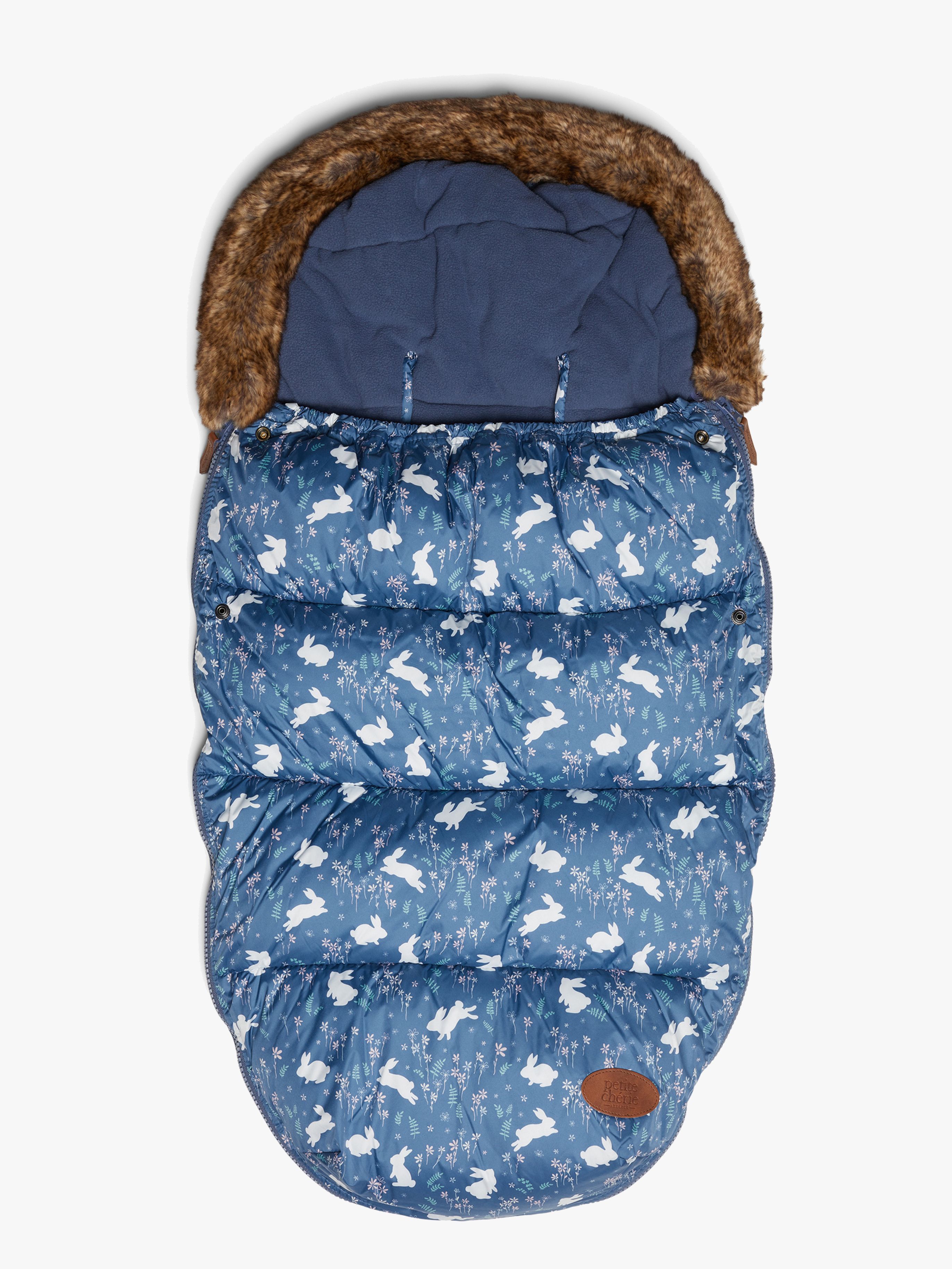 Petite Chérie Essence Fußsack, Rabbit Meadow/Vintage Blossom, Winterfußsäcke