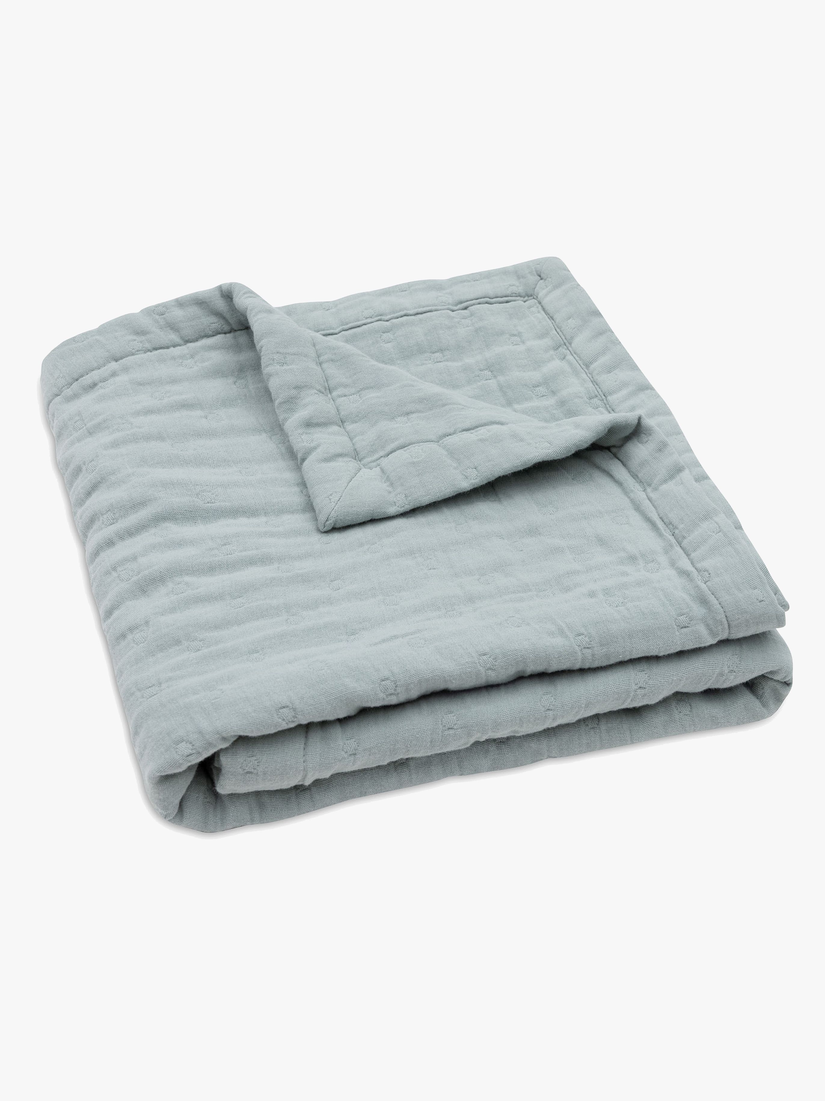 Jollein Decke Jaquar Muslin, Sea Green