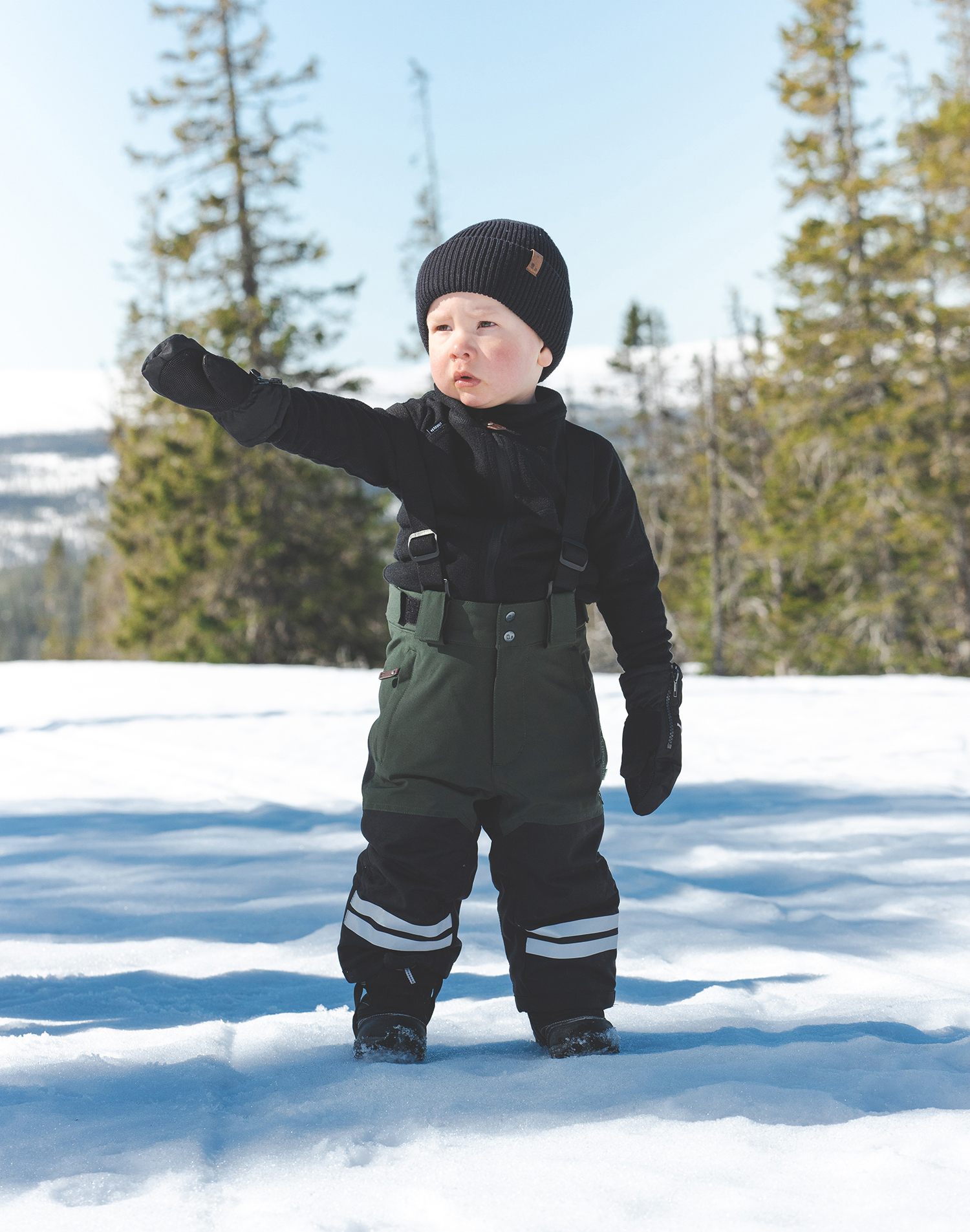 Lindberg Colden Thermohose, Grün, 80