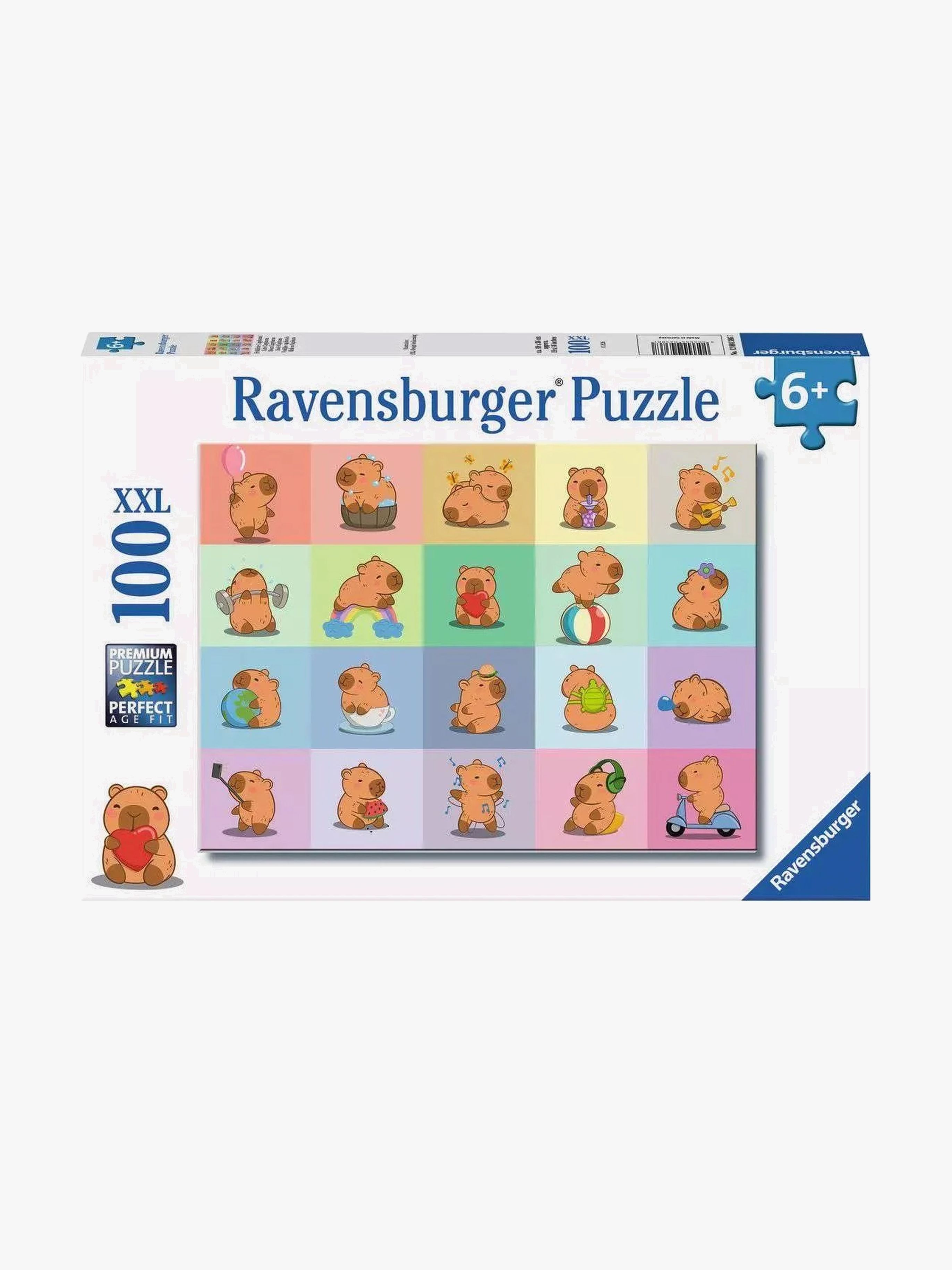 Puzzle Capybara 100 Teile