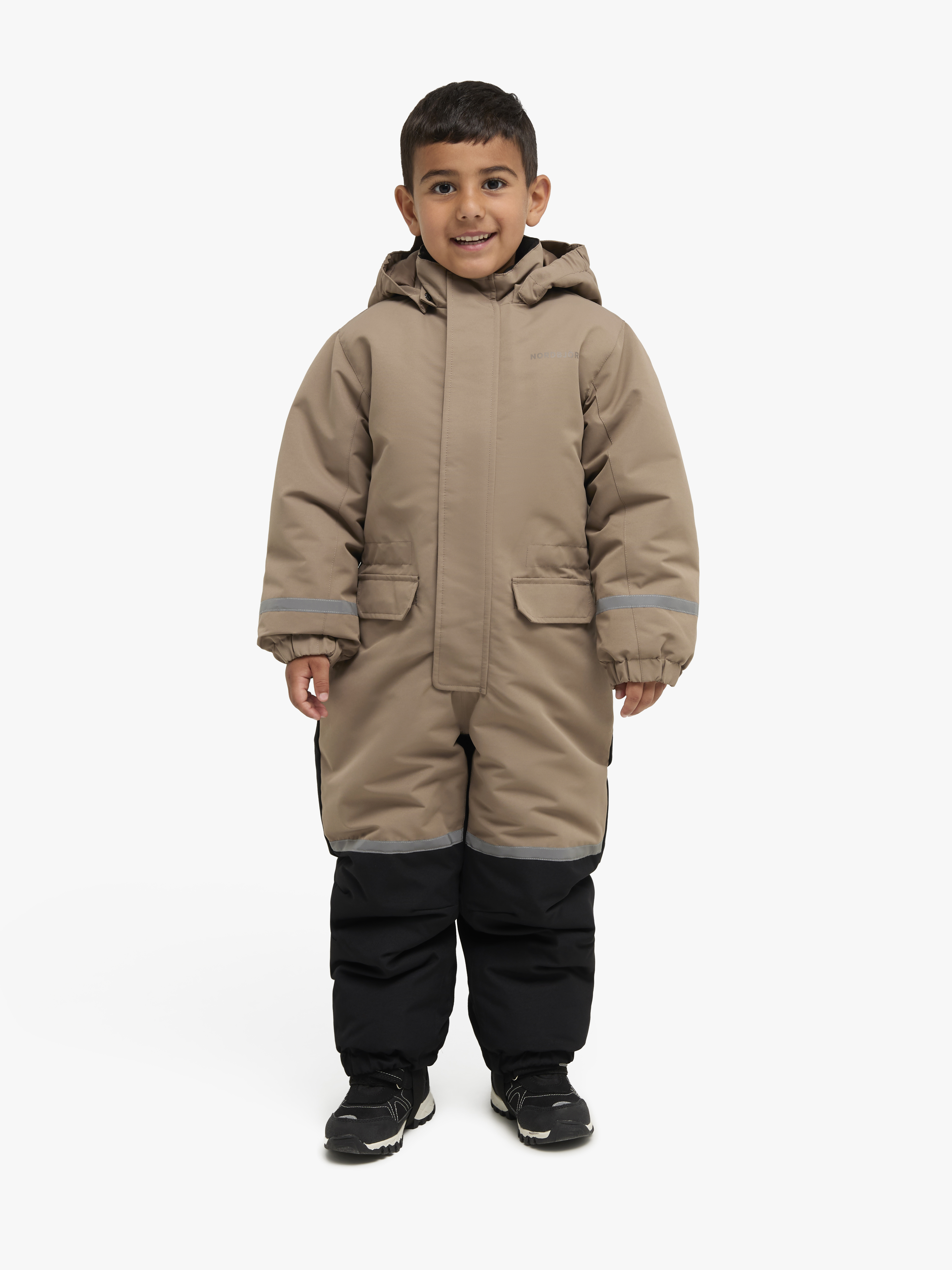 Nordbjörn Ljusdal Winteroverall, Walnuss, 98-104