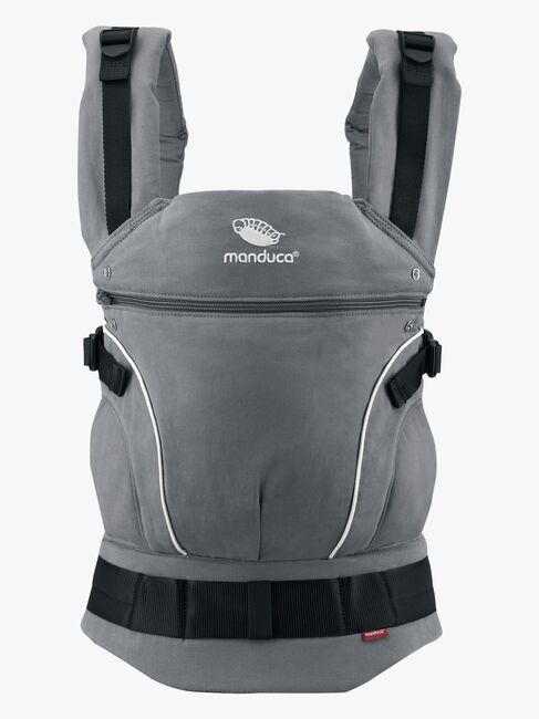 Manduca First PureCotton Babytrage, Dark Grey