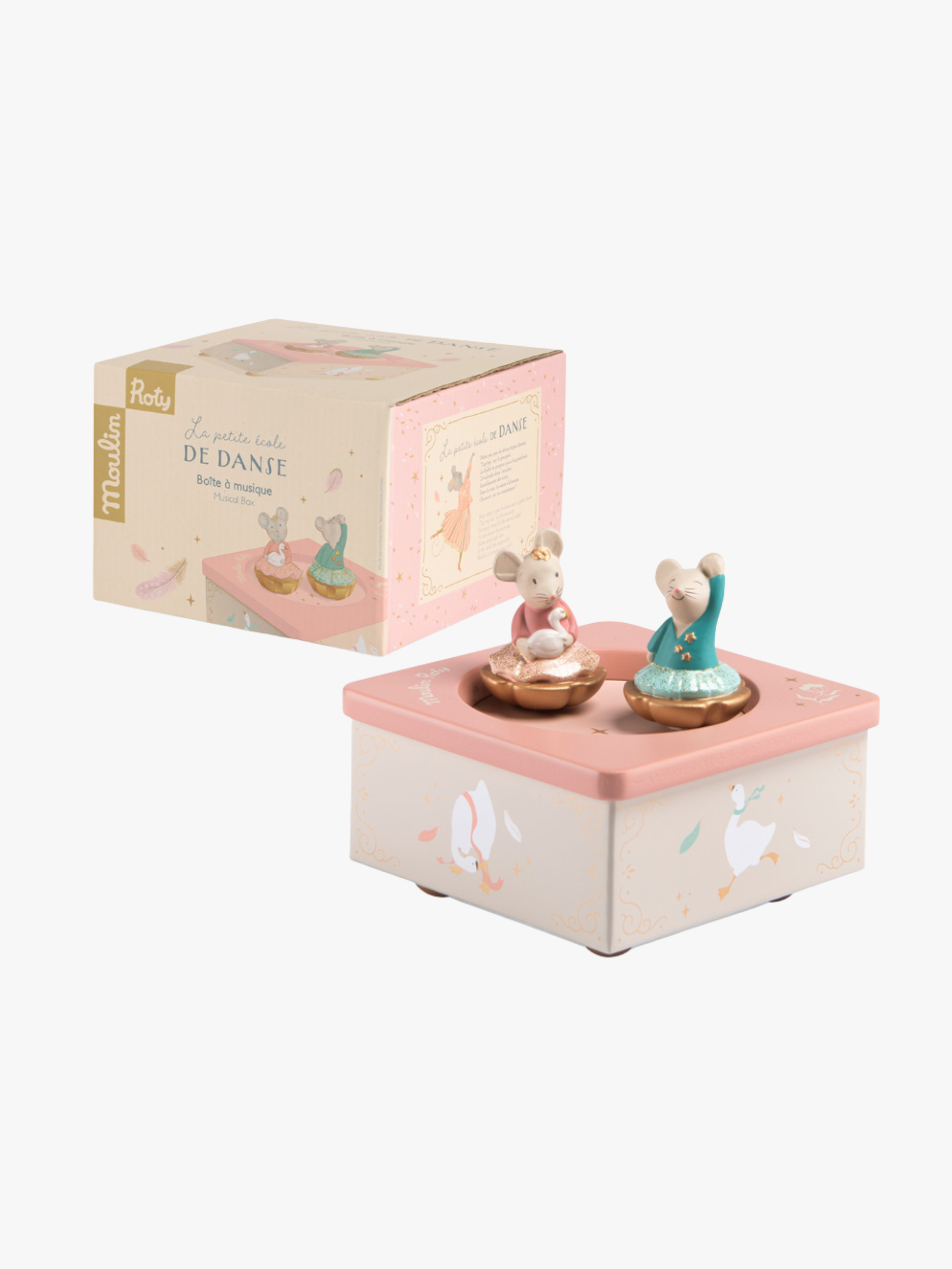 Spieluhr La Petite École de Danse, Rosa, Babyspielzeug