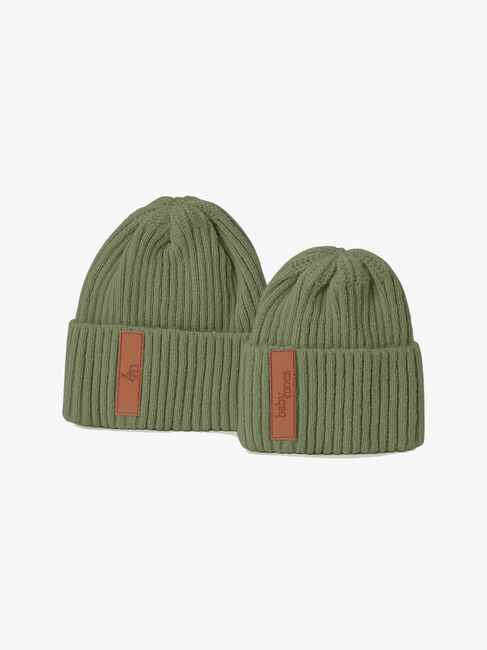 BabyMocs Strickmütze, Olive