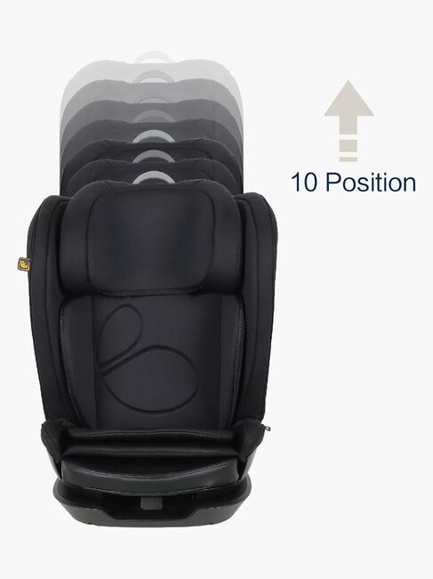 Beemoo Reform ISOFIX Kindersitz, Black Stone