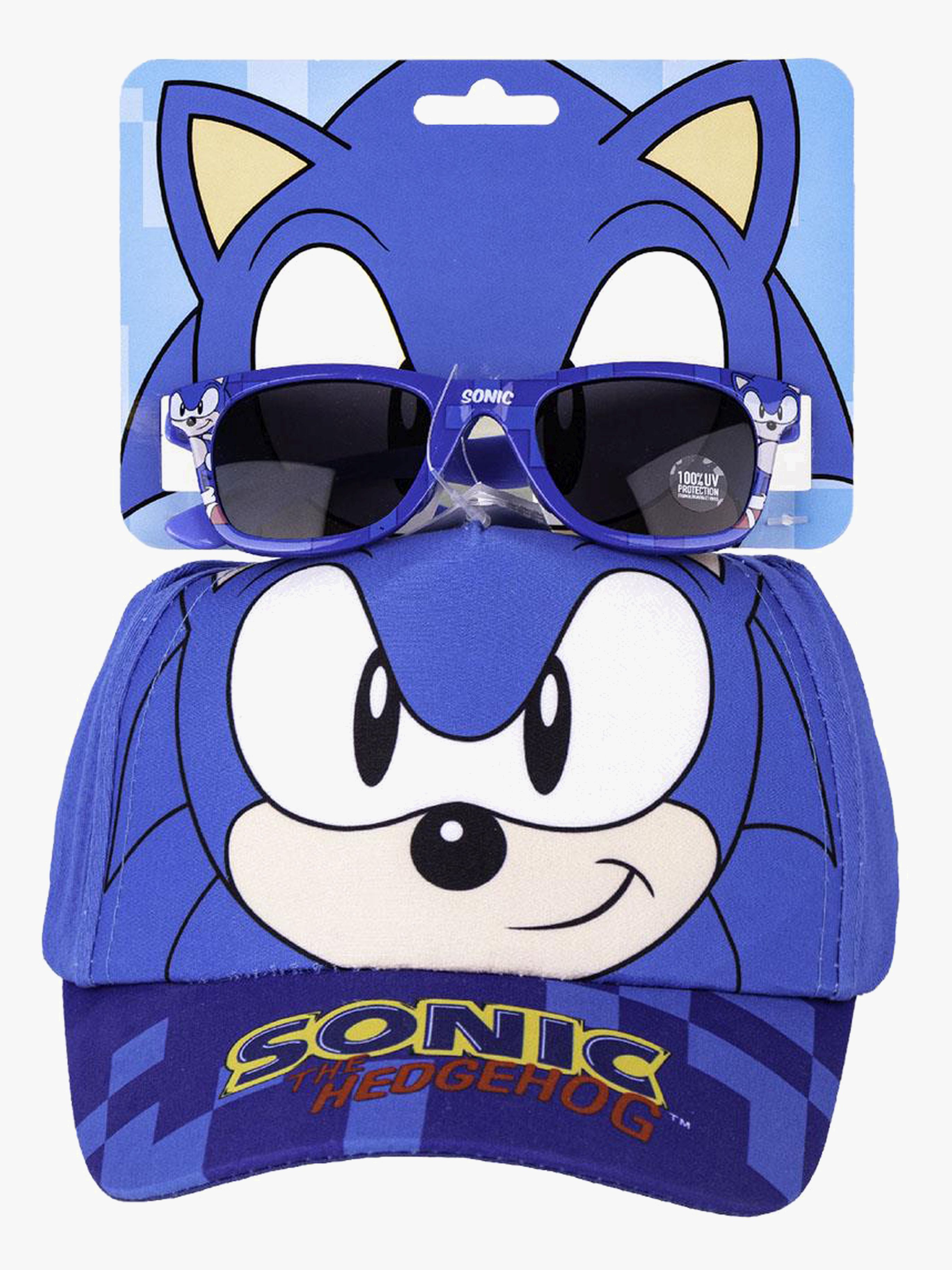 Kappe & Sonnenbrille, Blau