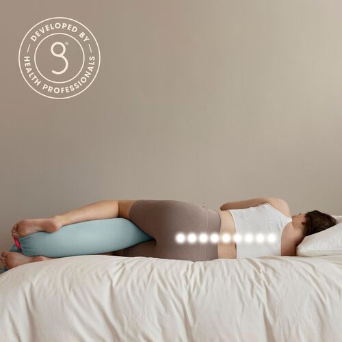 bbhugme Umstands- und Stillkissen Eucalyptus, Mintgrün