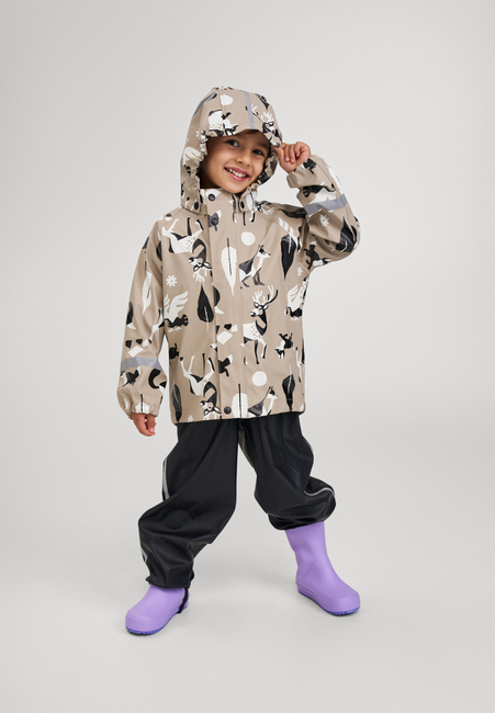 Reima Ankka Barefoot Gummistiefel, Blooming Lilac