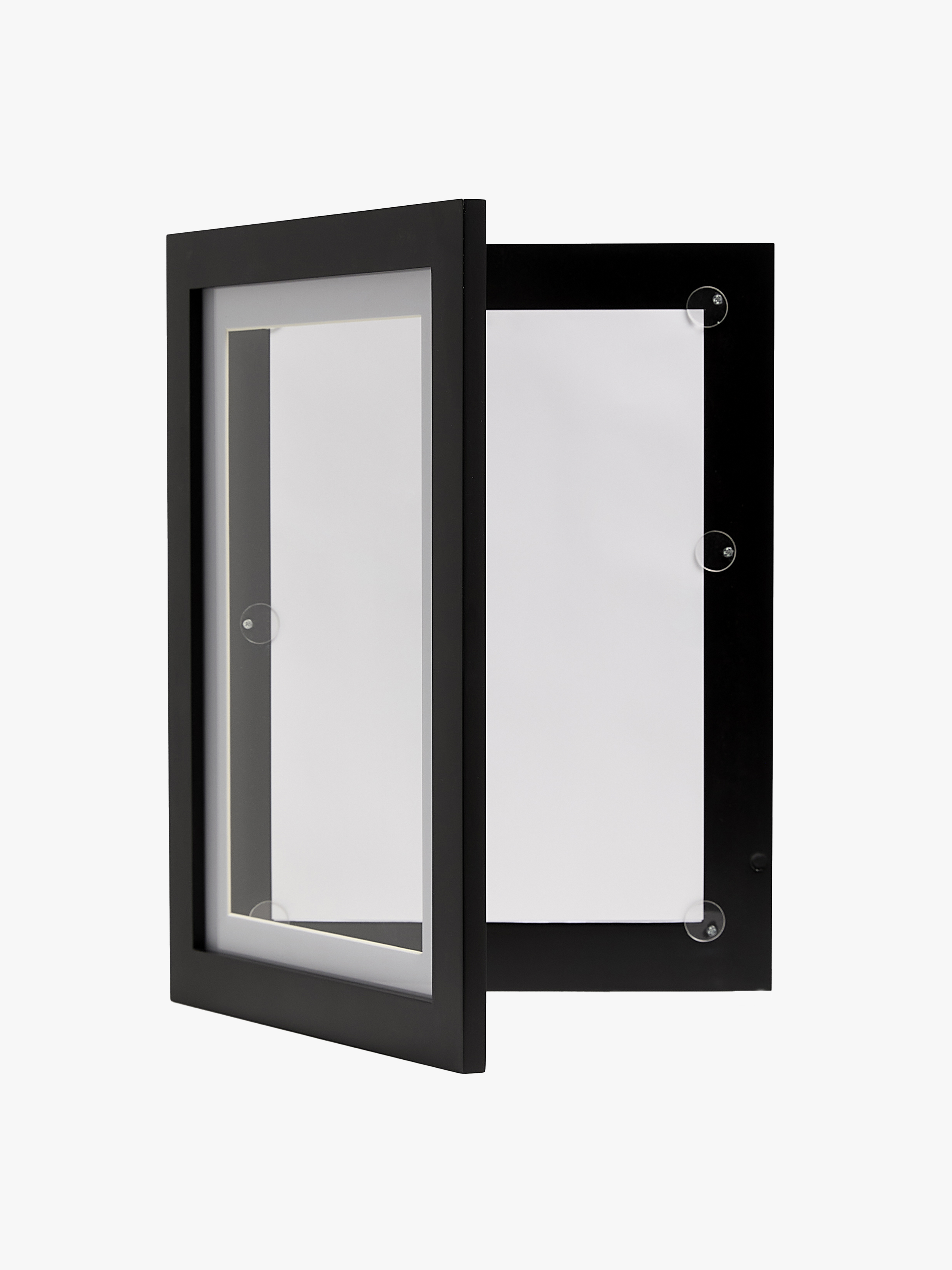 OLIVER Klapp-Rahmen A3, 100 Blatt, Black