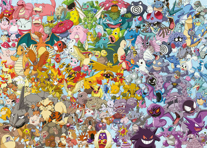 Ravensburger Puzzle Challenge Pokémon 1000 Teile