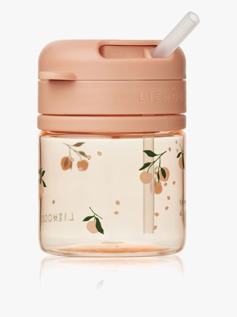 LIEWOOD Pavia Tritan Trinkhalmbecher 280 ml, Peach/Sea Shell