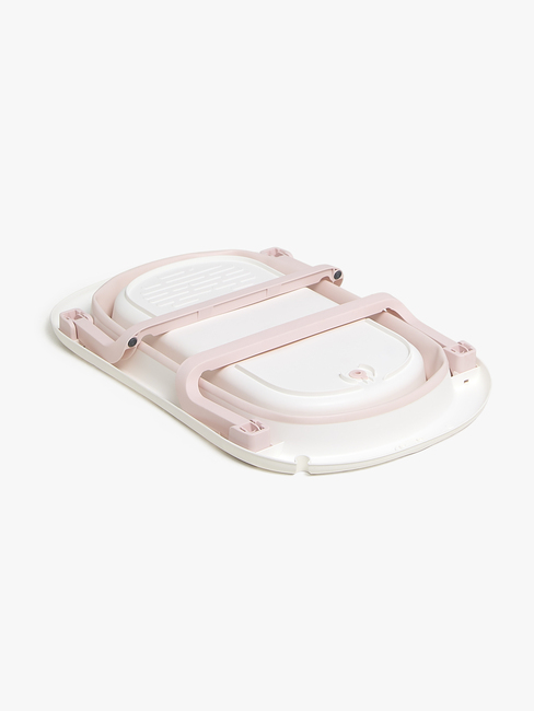 Beemoo CARE Assist Faltbare Badewanne, Pink/White