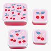 A Little Lovely Company Lunchbox-Set, Kirschen