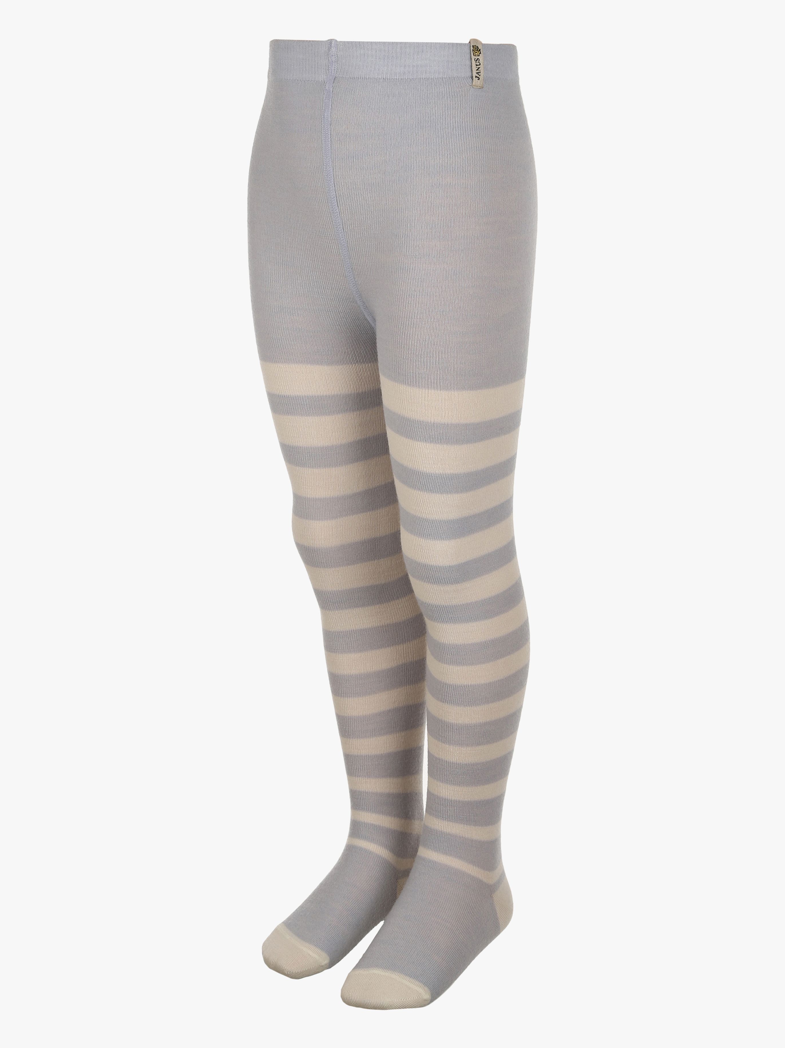 Strumpfhose, Blau / Grau 50