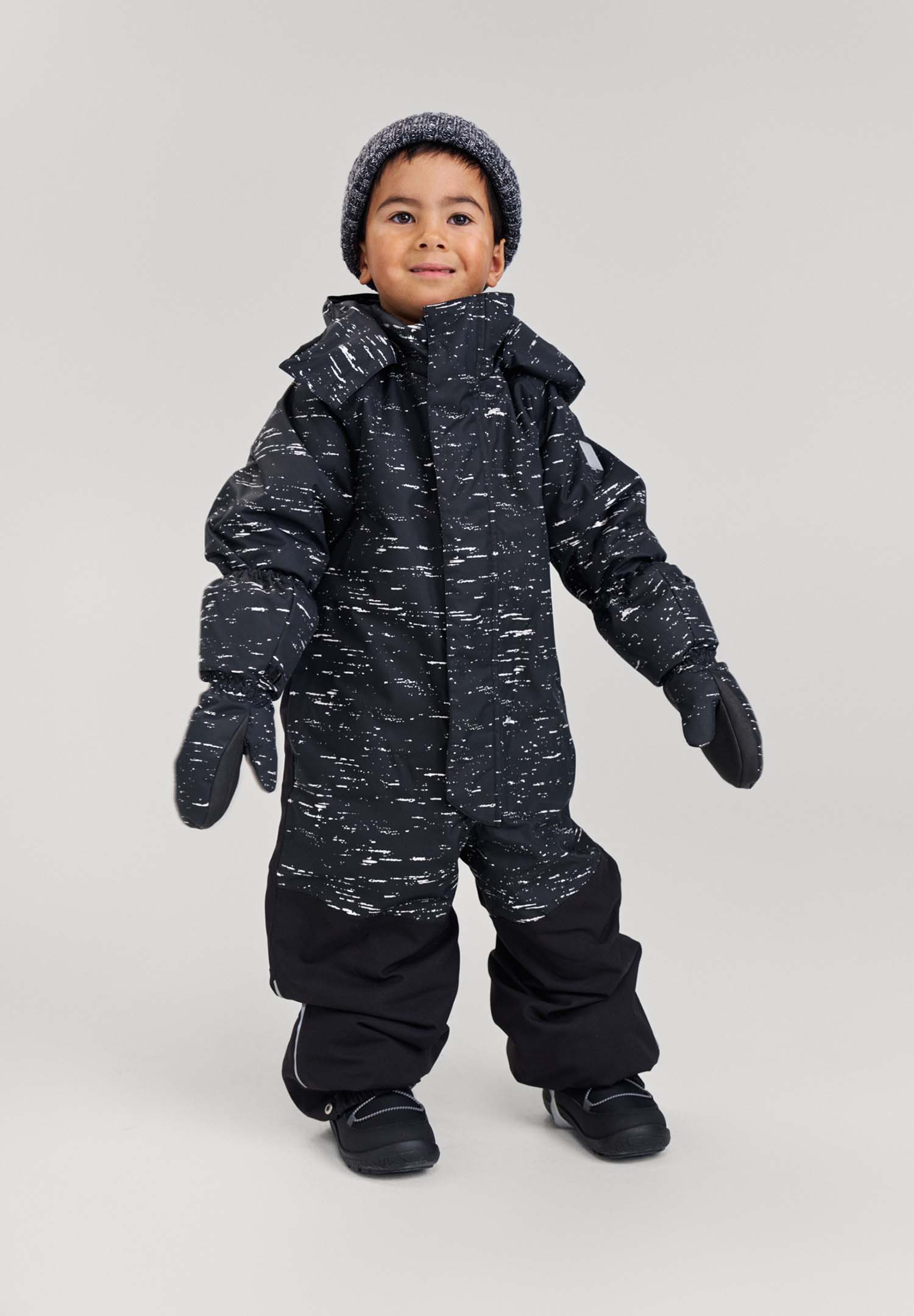 Kirkas Winteroverall, Schwarz, 98
