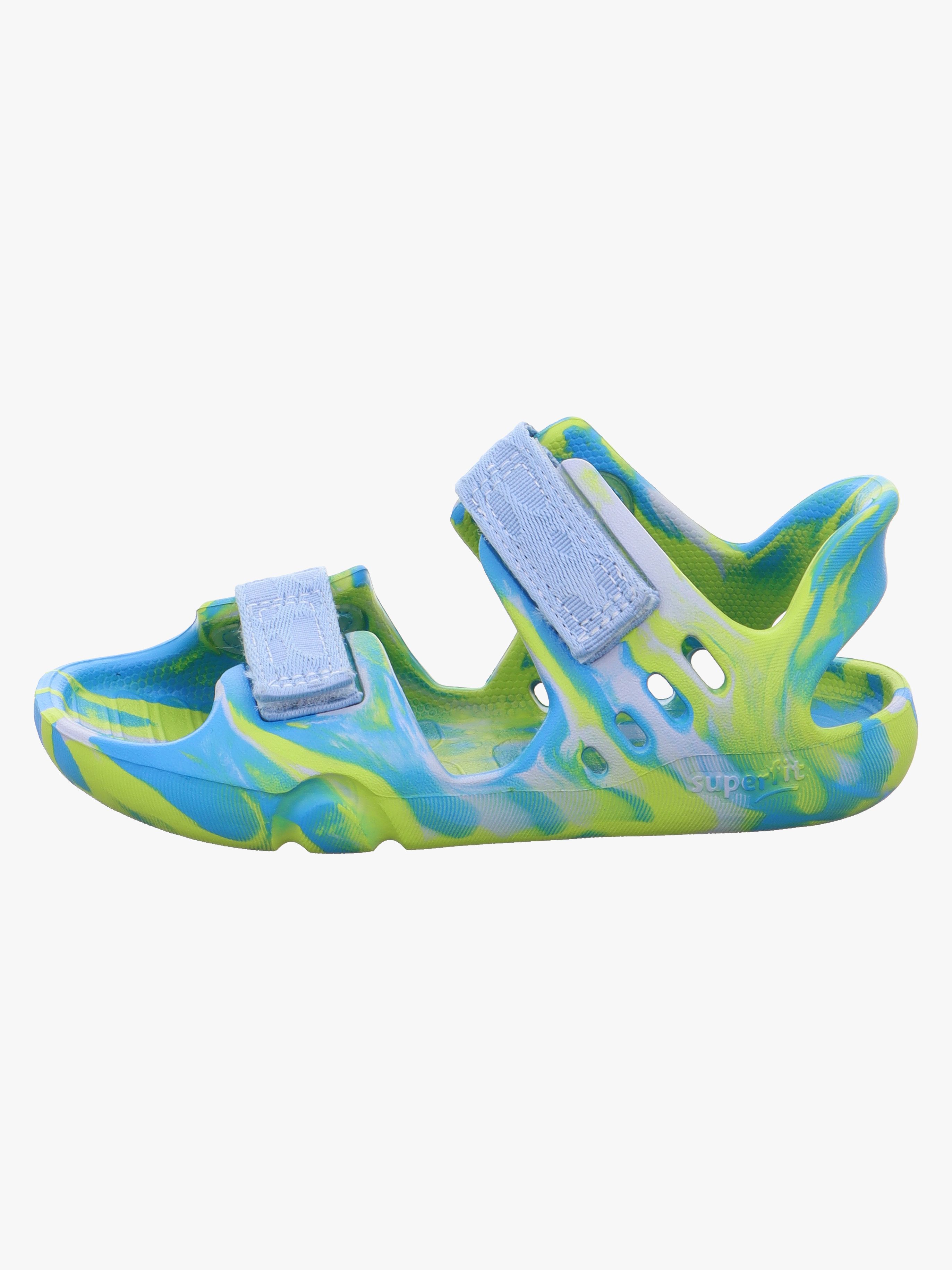 Superfit Splash S Kinder Sandalen, Turquoise/Light Green, 27