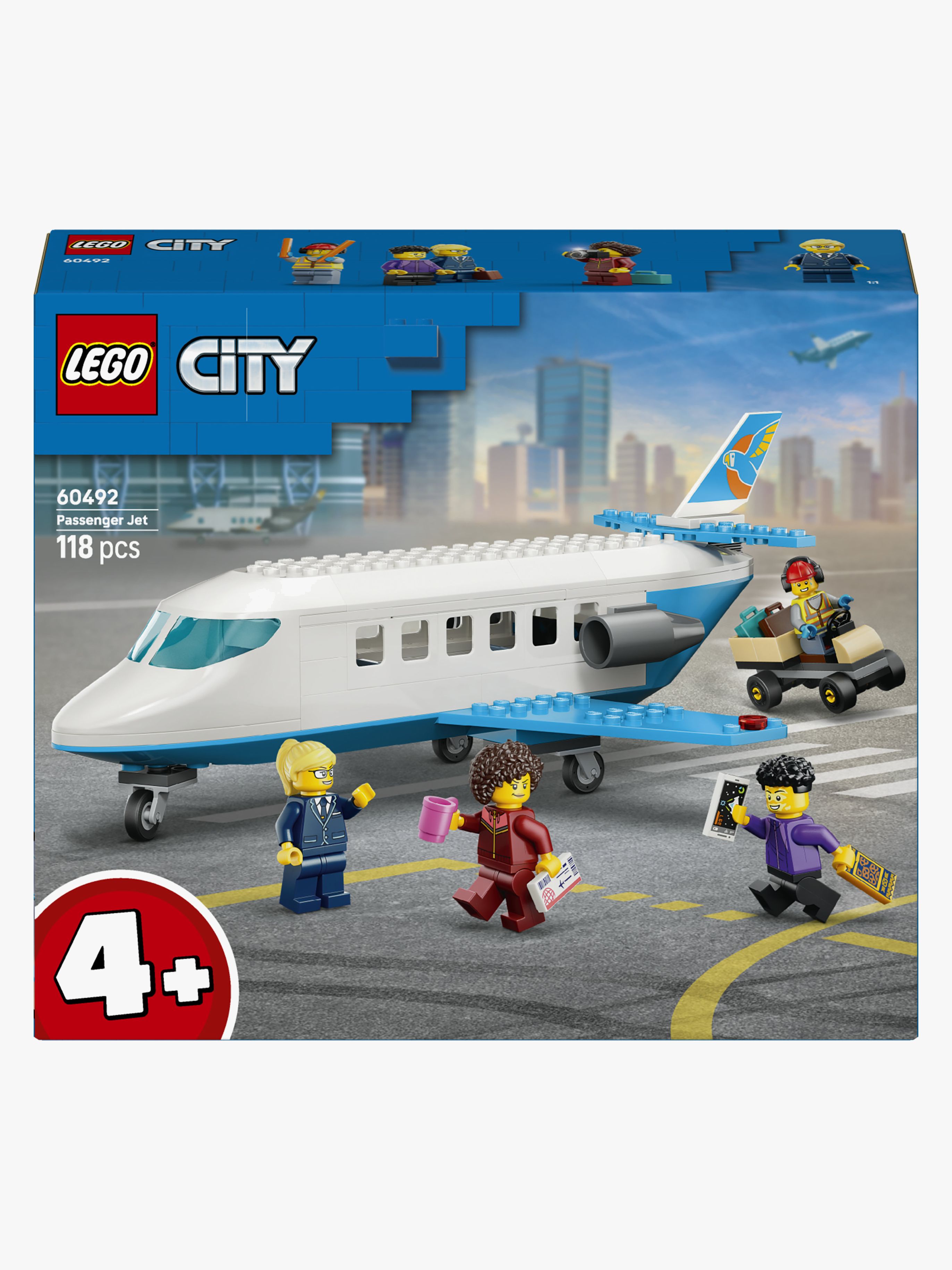 LEGO City 60492 Passagierjet